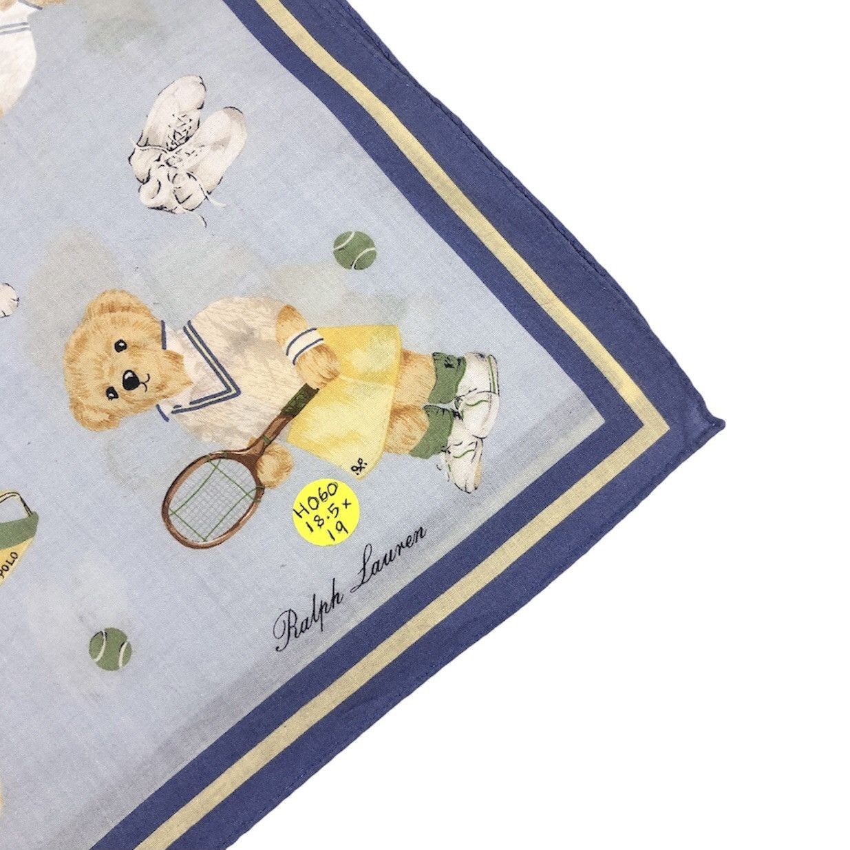 Polo Ralph Lauren Polo Bear Ralph Lauren Teddy Logo Handkerchief Pocketsquare Size ONE SIZE - 4 Thumbnail