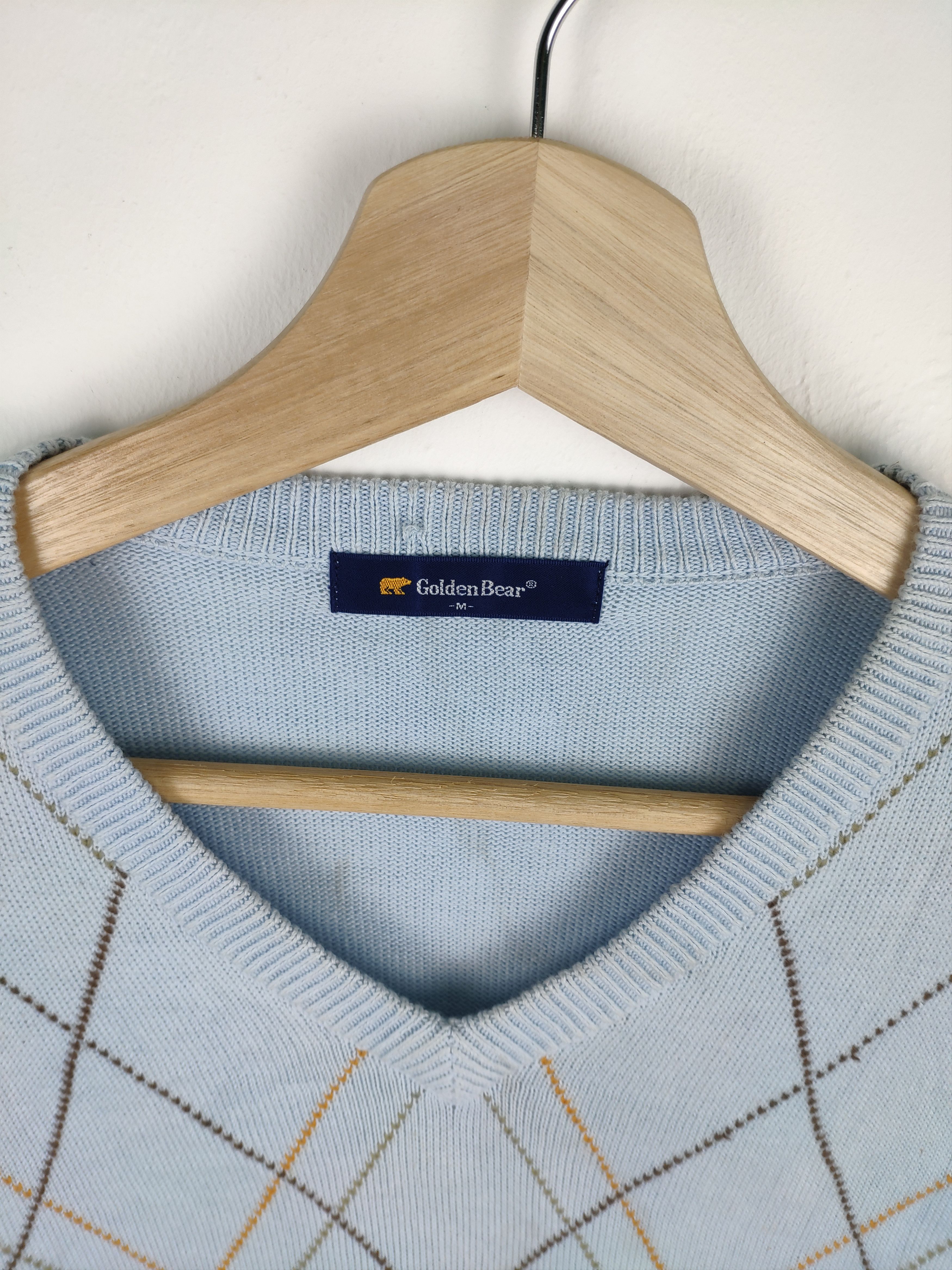 Aran Isles Knitwear × Golden Bear × Vintage Vintage Golden Bear Knit Sweater Size US M / EU 48-50 / 2 - 5 Thumbnail