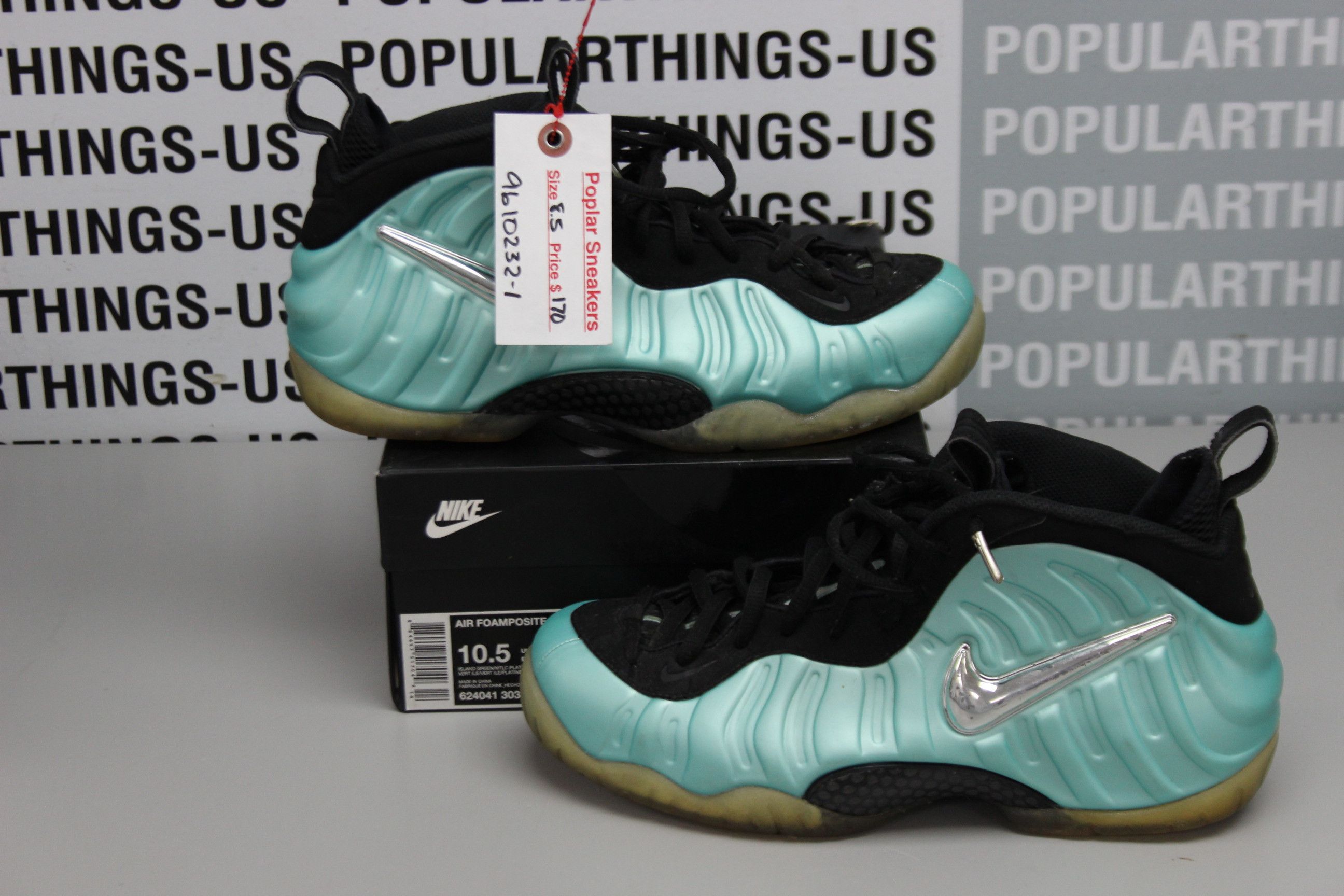 foamposite pro island green