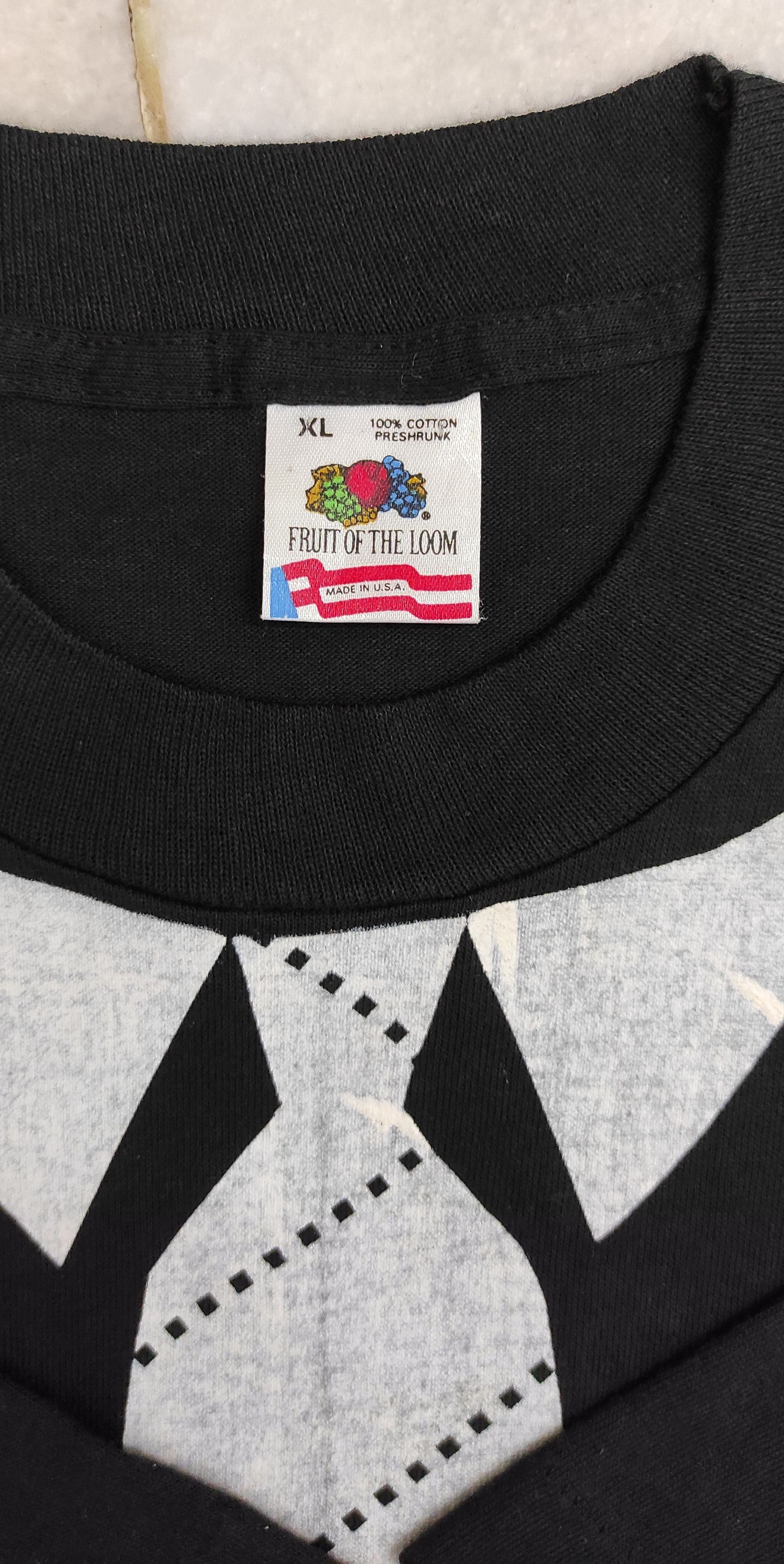 Vintage Vintage 90s The Untouchable skate Punk tie graphics tee Size US XL / EU 56 / 4 - 4 Thumbnail