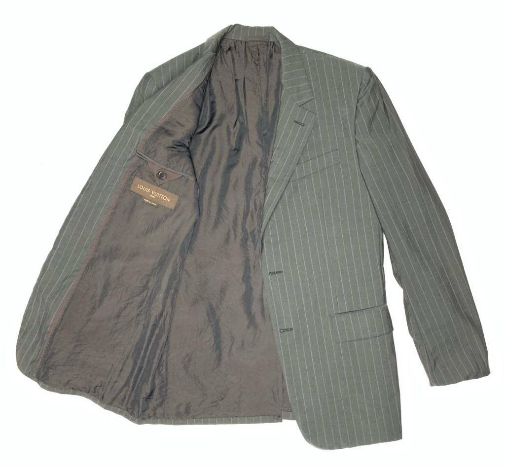 Louis Vuitton 🇮🇪 Louis Vuitton LV Striped Blazer/Jacket Size US M / EU 48-50 / 2 - 1 Thumbnail