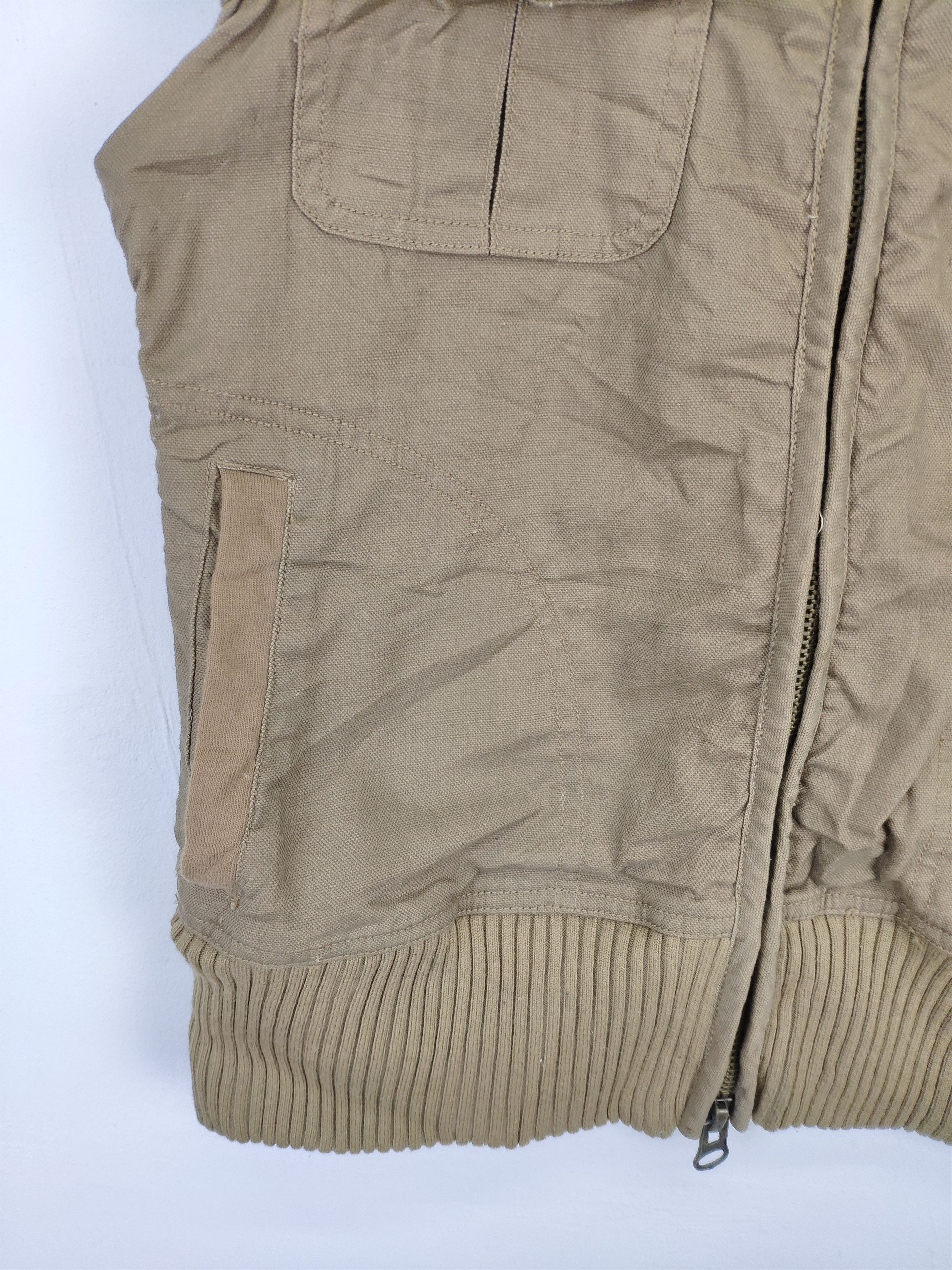 Japanese Brand × Vintage Vintage Back Number Army Vest Hoodie Size US S / EU 44-46 / 1 - 5 Thumbnail