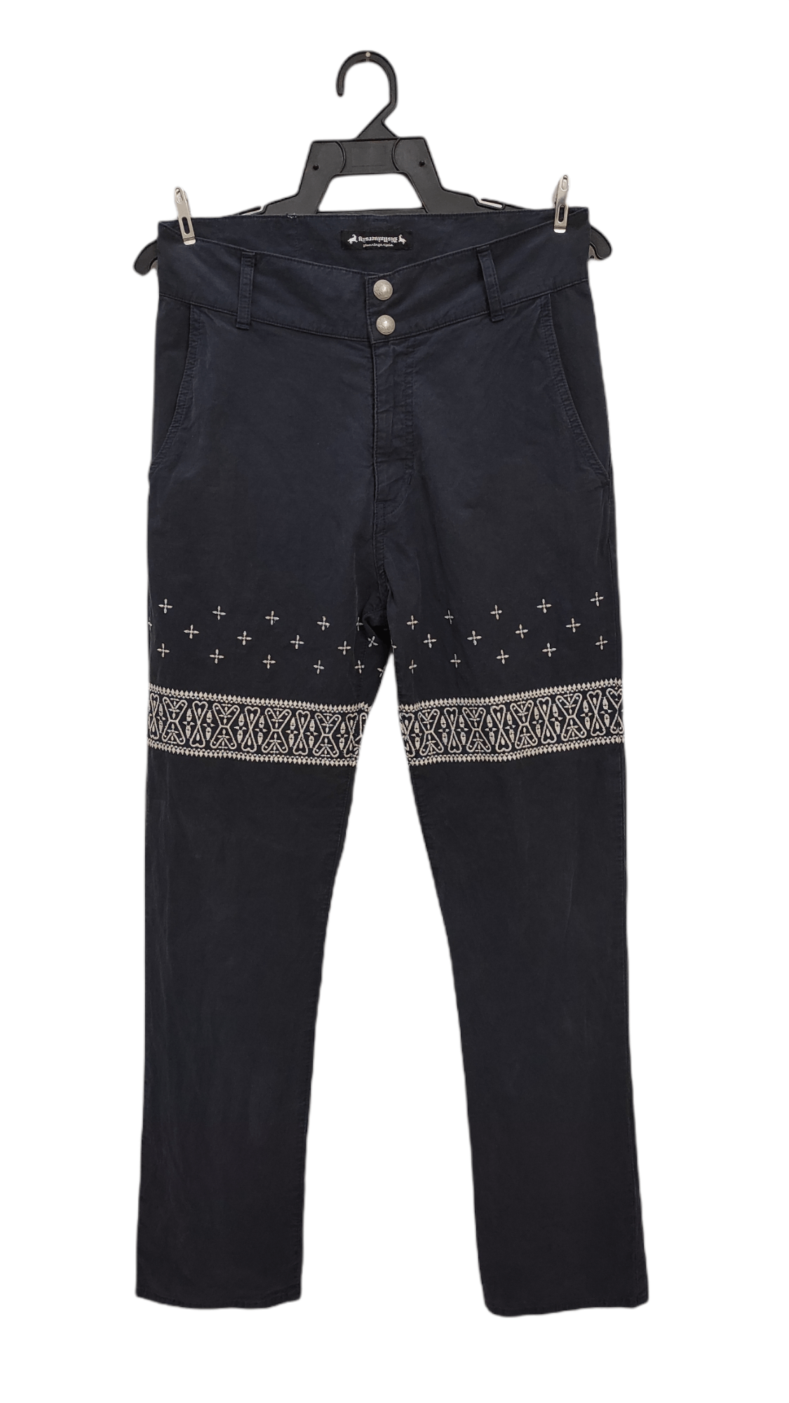 Japanese Brand Embroidered Navajo motive style cotton pants Size US 29 - 9 Thumbnail