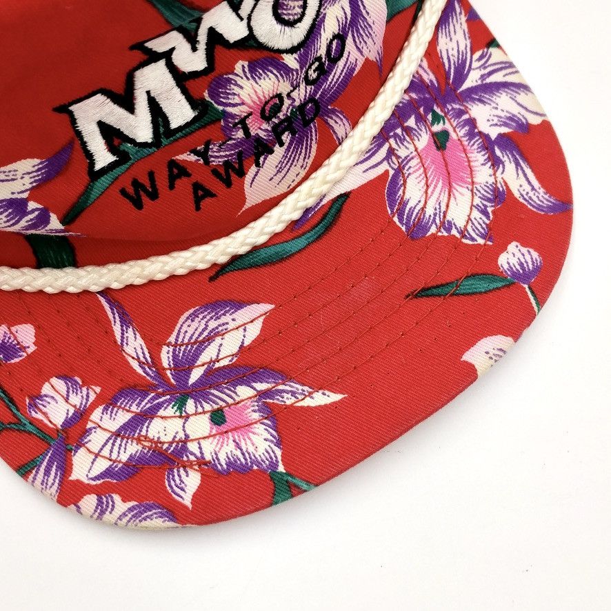 Vintage Vintage MWO Way To Go Award Hawaiian Snapback Trucker Hat Size ONE SIZE - 5 Thumbnail