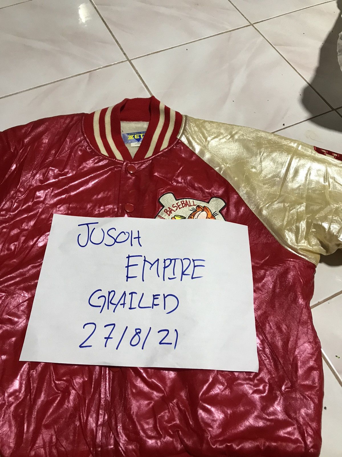Japanese Brand × Vintage BASEBALL JACKET BY ZETT MADE IN JAPAN Size US S / EU 44-46 / 1 - 8 Thumbnail