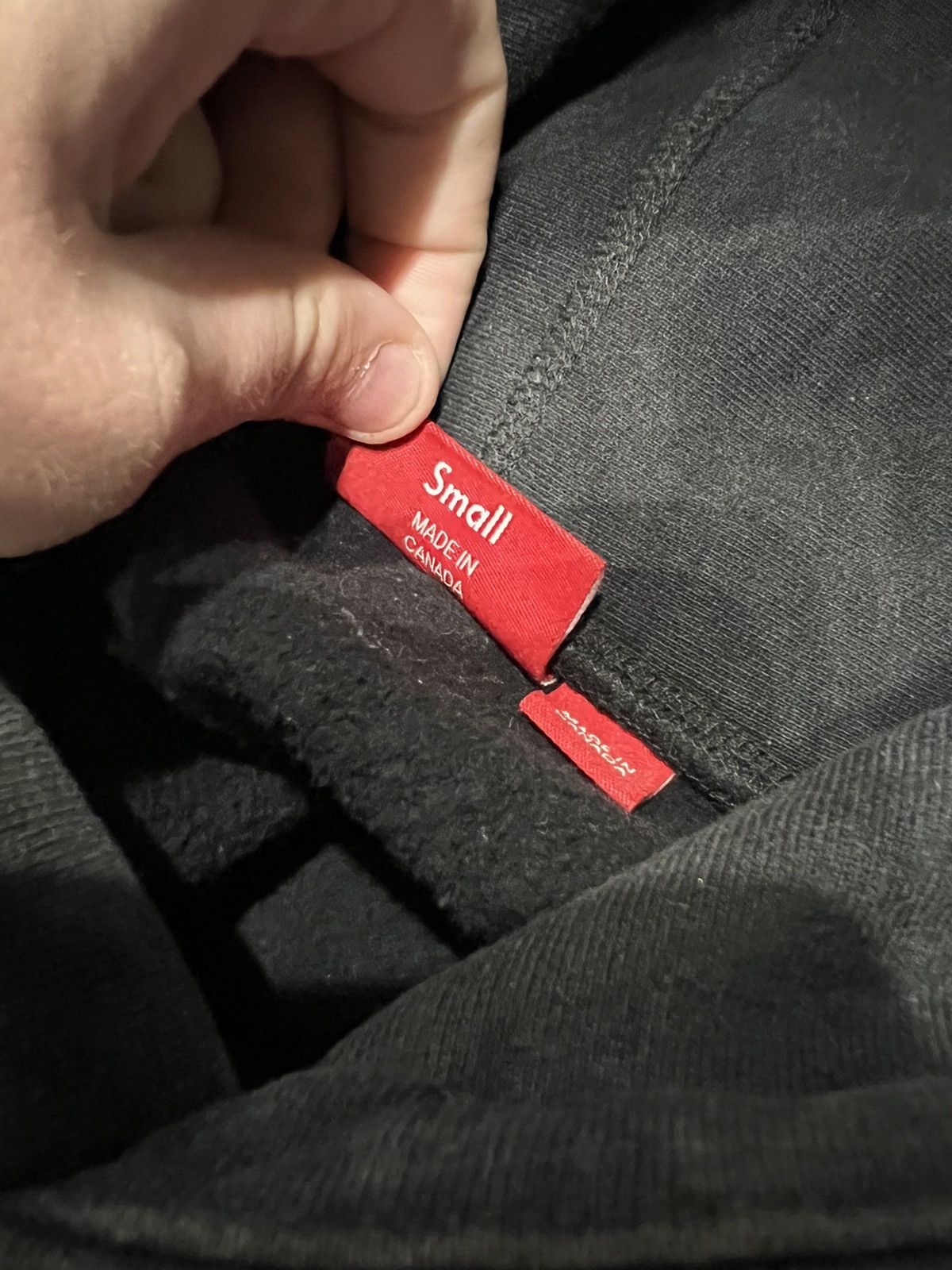 Supreme Supreme Tonal Box Logo Hoodie Black F/W 2014 Size S Size US S / EU 44-46 / 1 - 4 Thumbnail