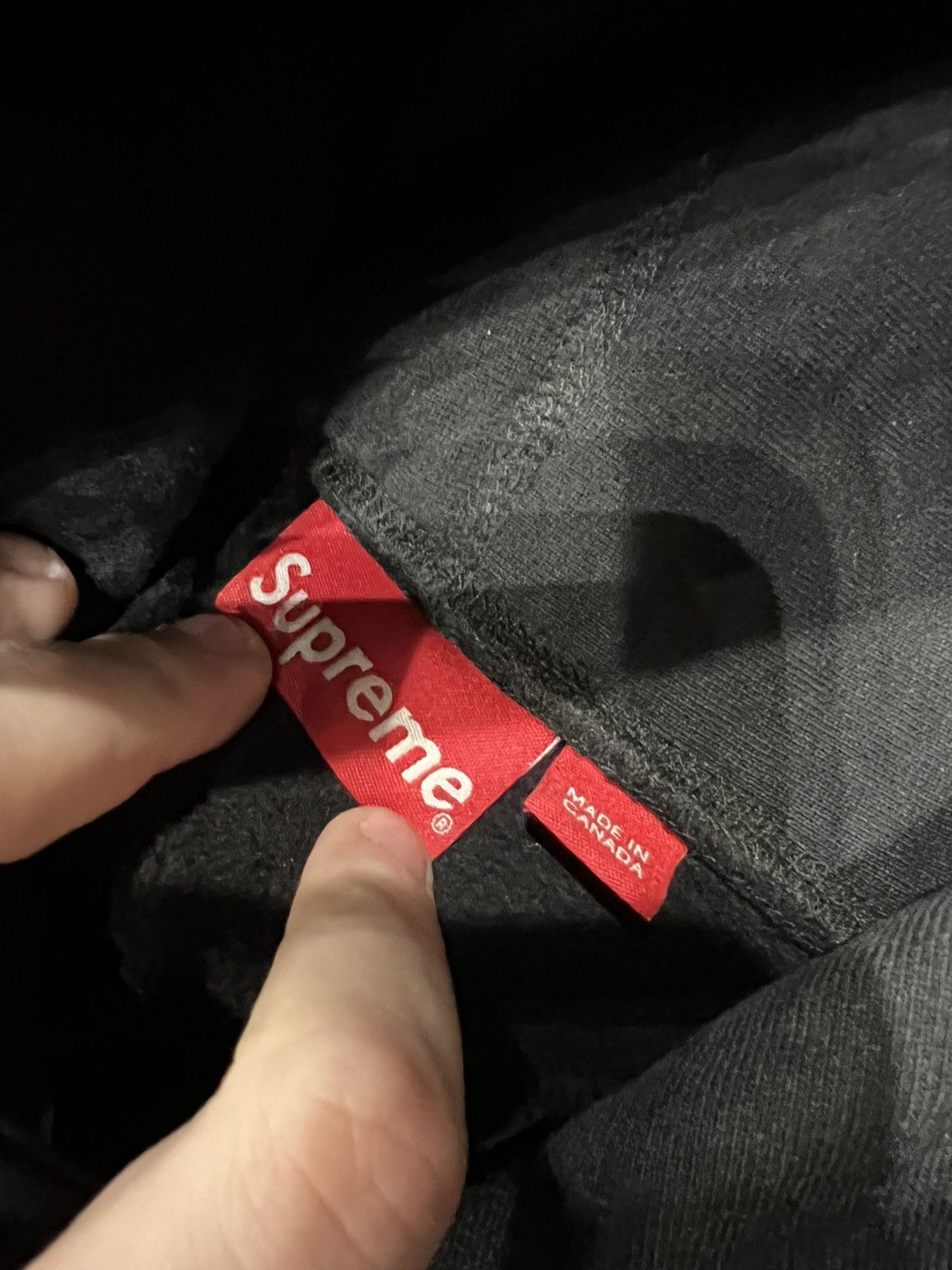 Supreme Supreme Tonal Box Logo Hoodie Black F/W 2014 Size S Size US S / EU 44-46 / 1 - 3 Thumbnail
