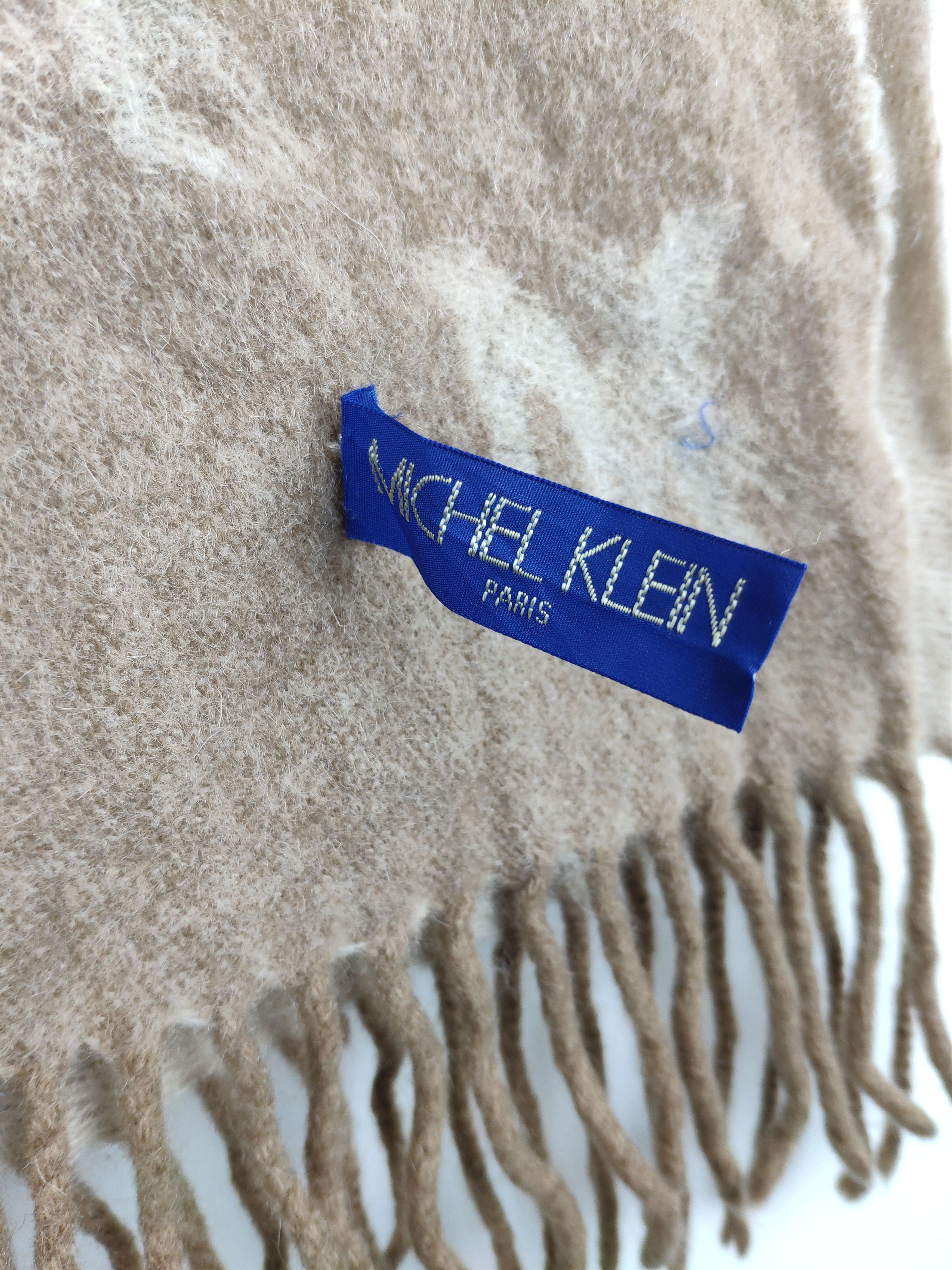 Designer × Michel Klein Steal 💥 Michel Klein Monogram Scarf Muffler Size ONE SIZE - 2 Thumbnail