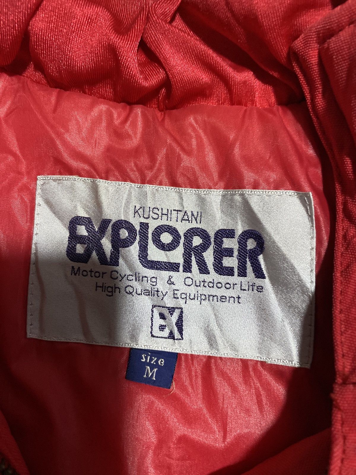 Japanese Brand × Vintage VINTAGE KUSHITANI EXPLORER RACING BRAND MADE IN JAPAN Size US M / EU 48-50 / 2 - 9 Thumbnail