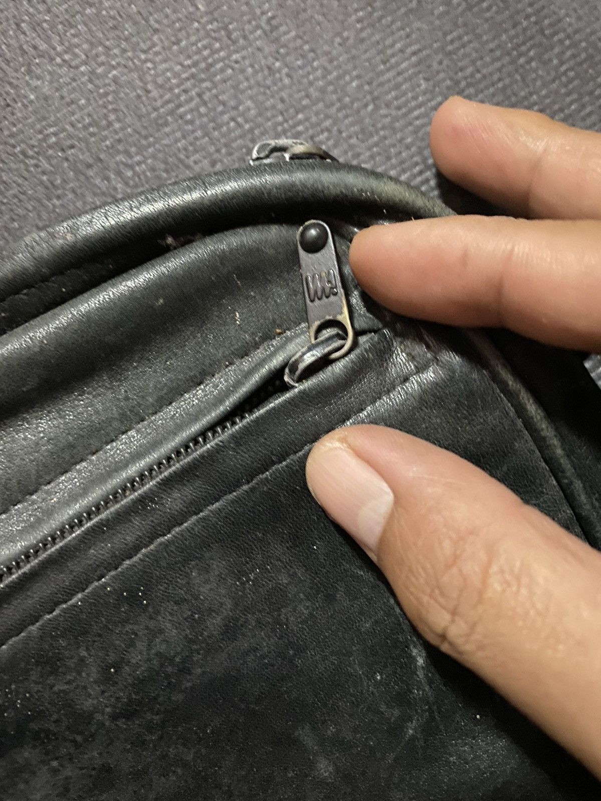 Issey Miyake × Leather 🔥SALE🔥ISSEY MIYAKE CLUTCH BAG LEATHER Size ONE SIZE - 6 Thumbnail