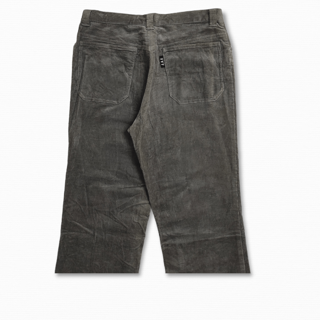 Yohji Yamamoto Archive 90's YOHJI YAMAMOTO AGAINST ALL RISKS Velvet pants Size US 30 / EU 46 - 6 Thumbnail