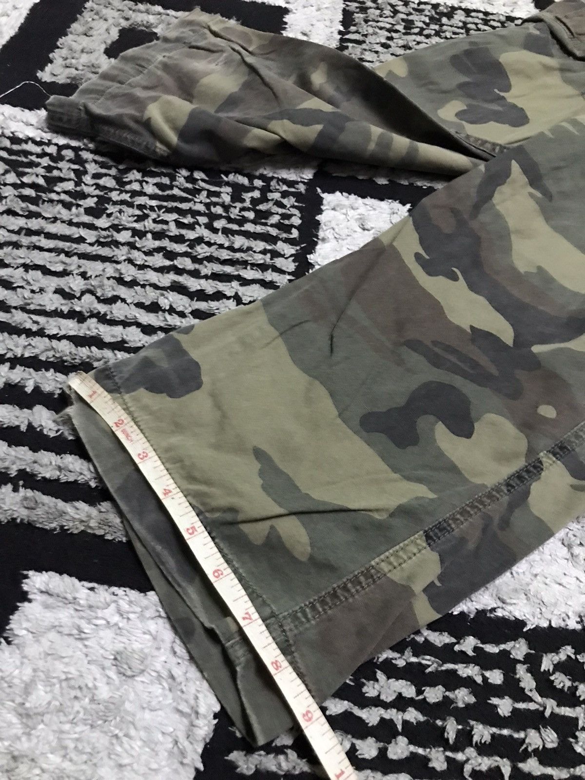 Japanese Brand 30x30 Drapers woodland camo cargo pants Size US 32 / EU 48 - 7 Thumbnail