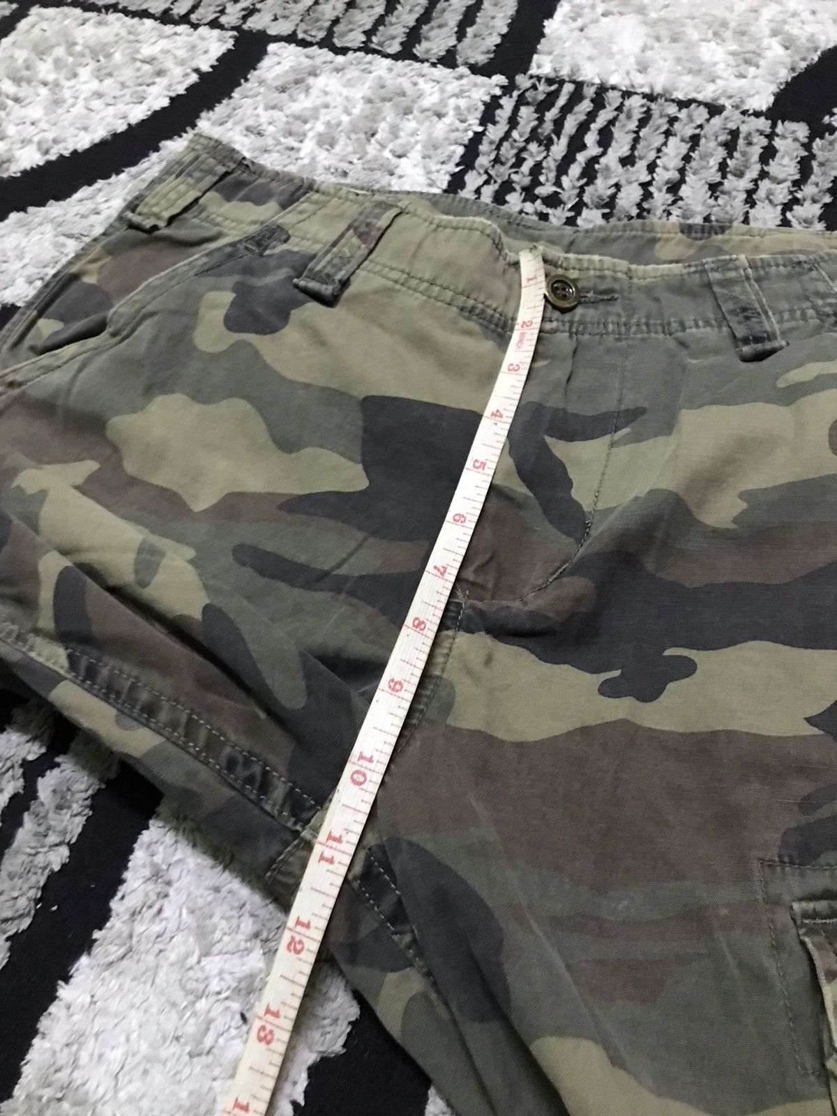 Japanese Brand 30x30 Drapers woodland camo cargo pants Size US 32 / EU 48 - 11 Thumbnail