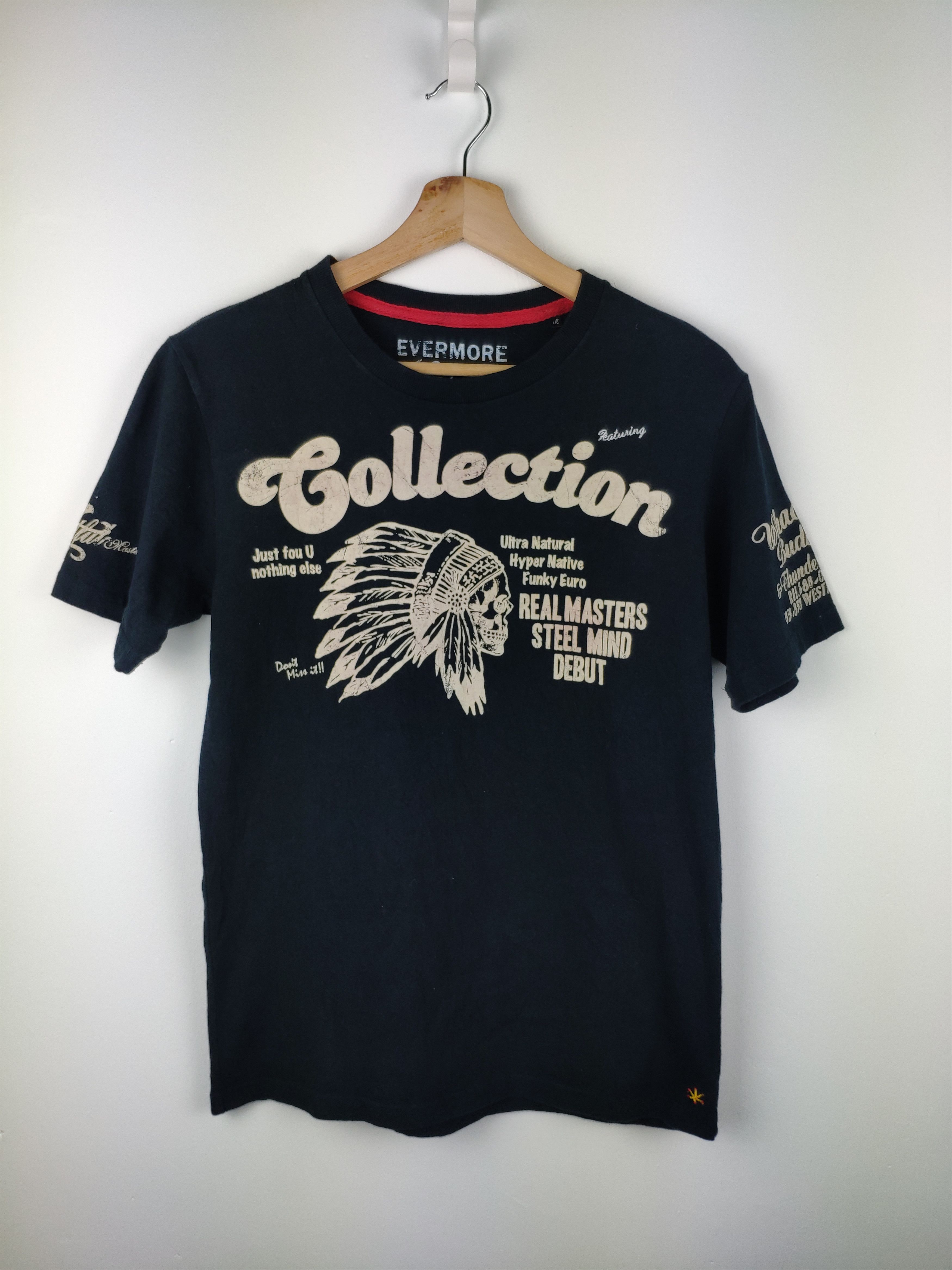 Vintage Steal 💥 Vintage Us Tribe Apache Tee Red Indian Shirt Size US S / EU 44-46 / 1 - 1 Thumbnail