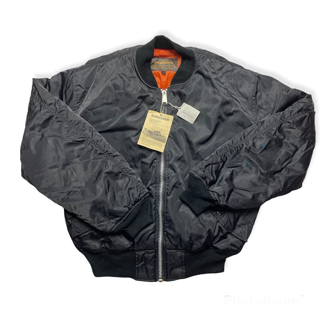 Vintage Robinson Bomber Jacket Size US L / EU 52-54 / 3 - 1 Thumbnail