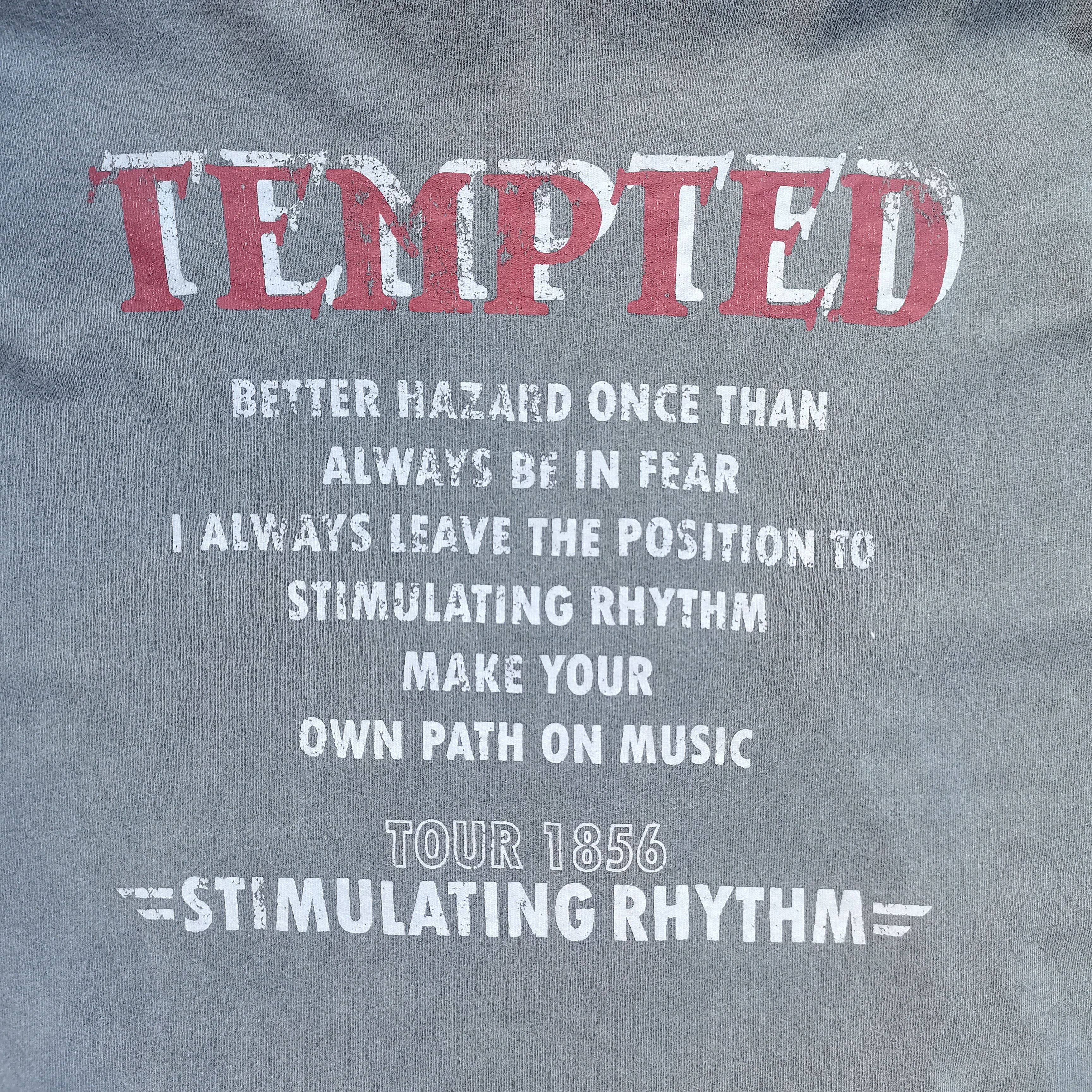 Band Tees × Vintage Crazy Vintage TEMPTED TOUR 1856 Longsleeve Tshirt Size US M / EU 48-50 / 2 - 7 Thumbnail