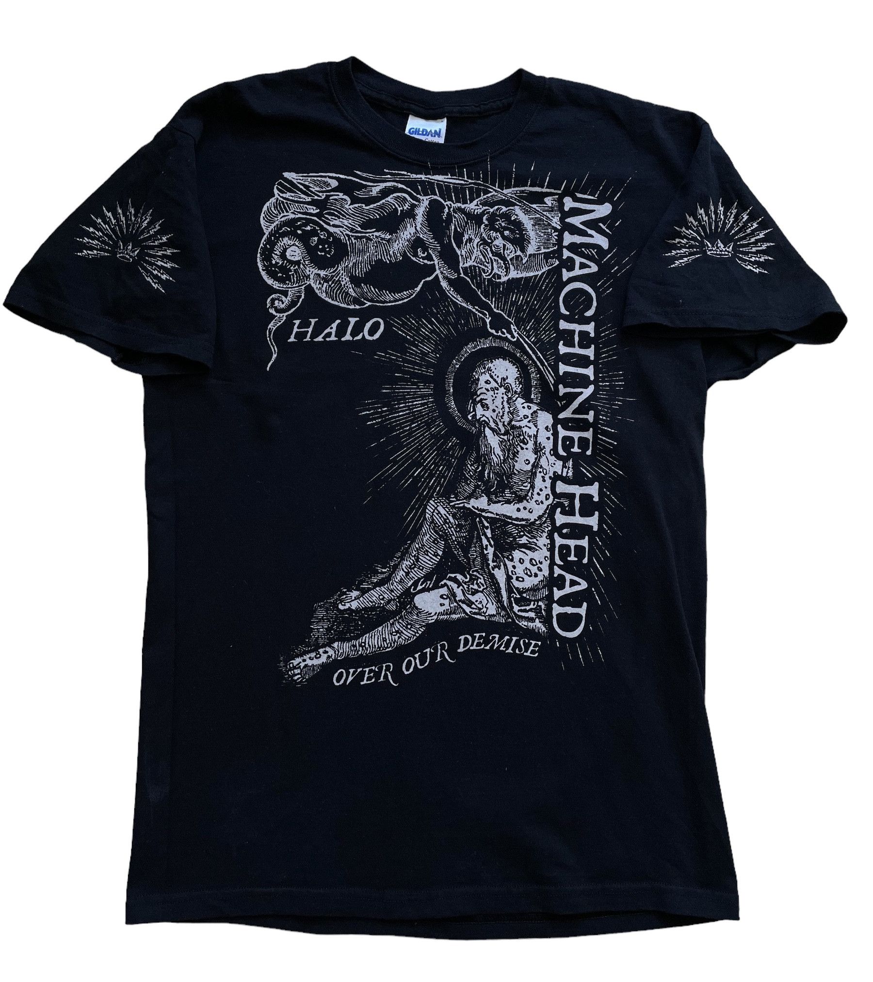 Band Tees × Vintage Vintage Machine Head Tee Shirt Jersey Band Y2K Hype Drill Size US M / EU 48-50 / 2 - 1 Thumbnail