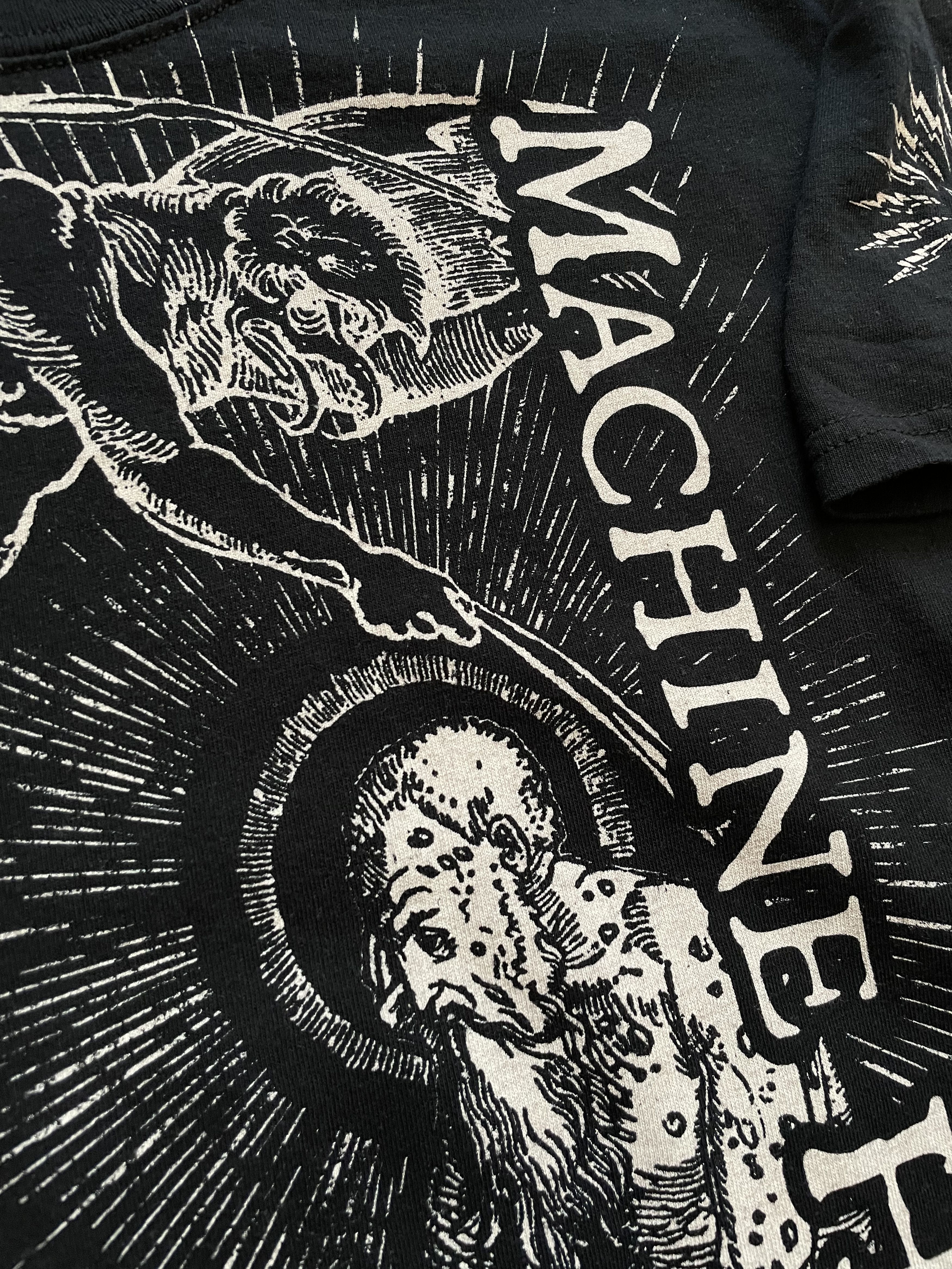 Band Tees × Vintage Vintage Machine Head Tee Shirt Jersey Band Y2K Hype Drill Size US M / EU 48-50 / 2 - 5 Thumbnail