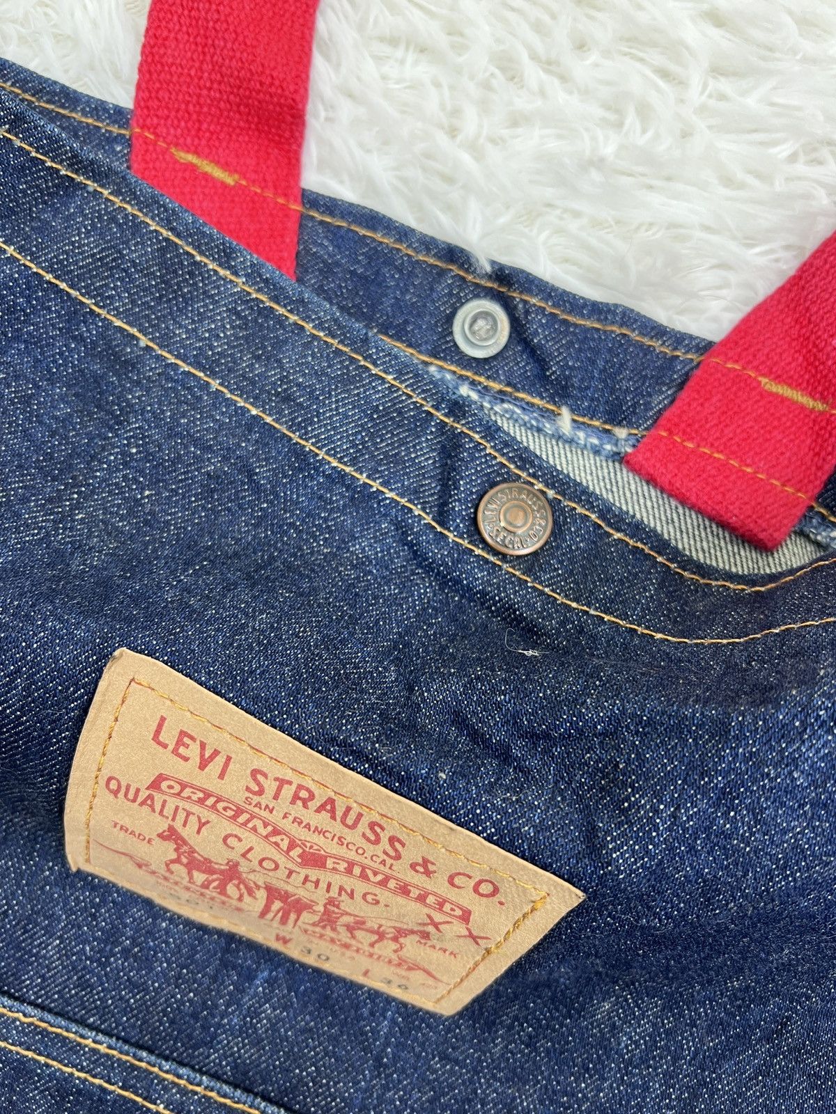 Levi's Levis Tag Denim Bagpack Size ONE SIZE - 4 Thumbnail