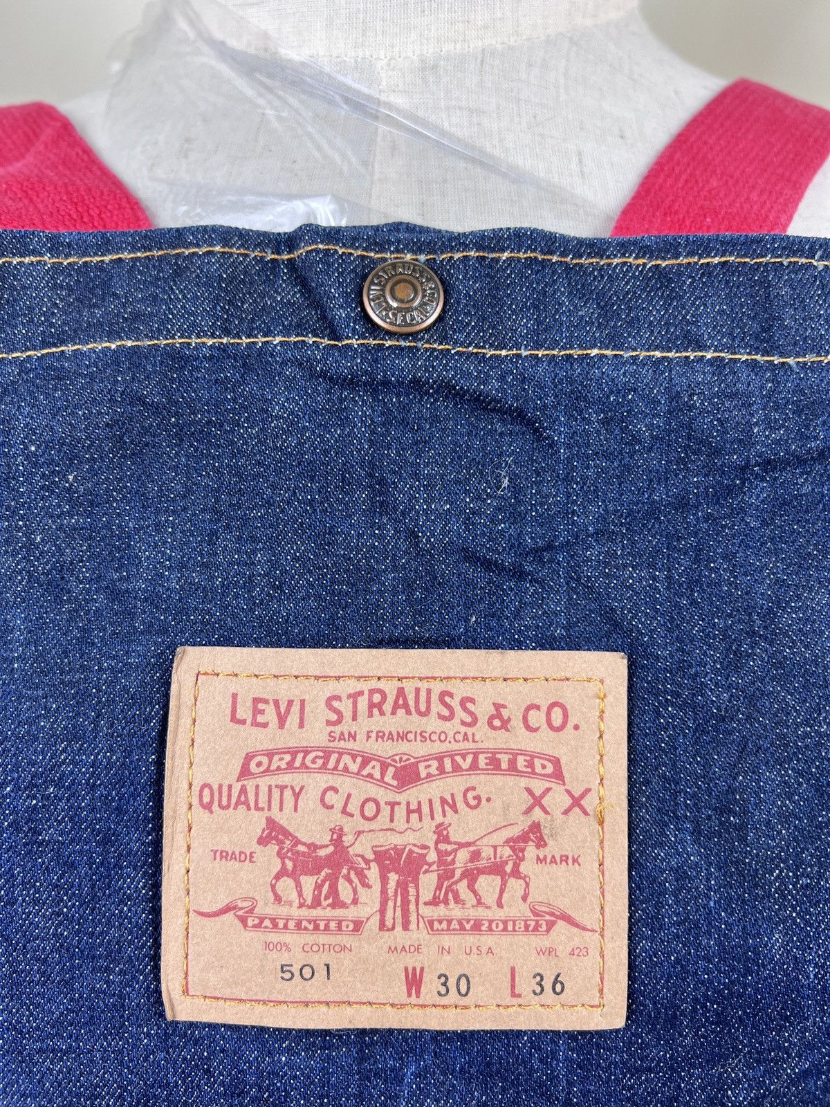 Levi's Levis Tag Denim Bagpack Size ONE SIZE - 3 Thumbnail