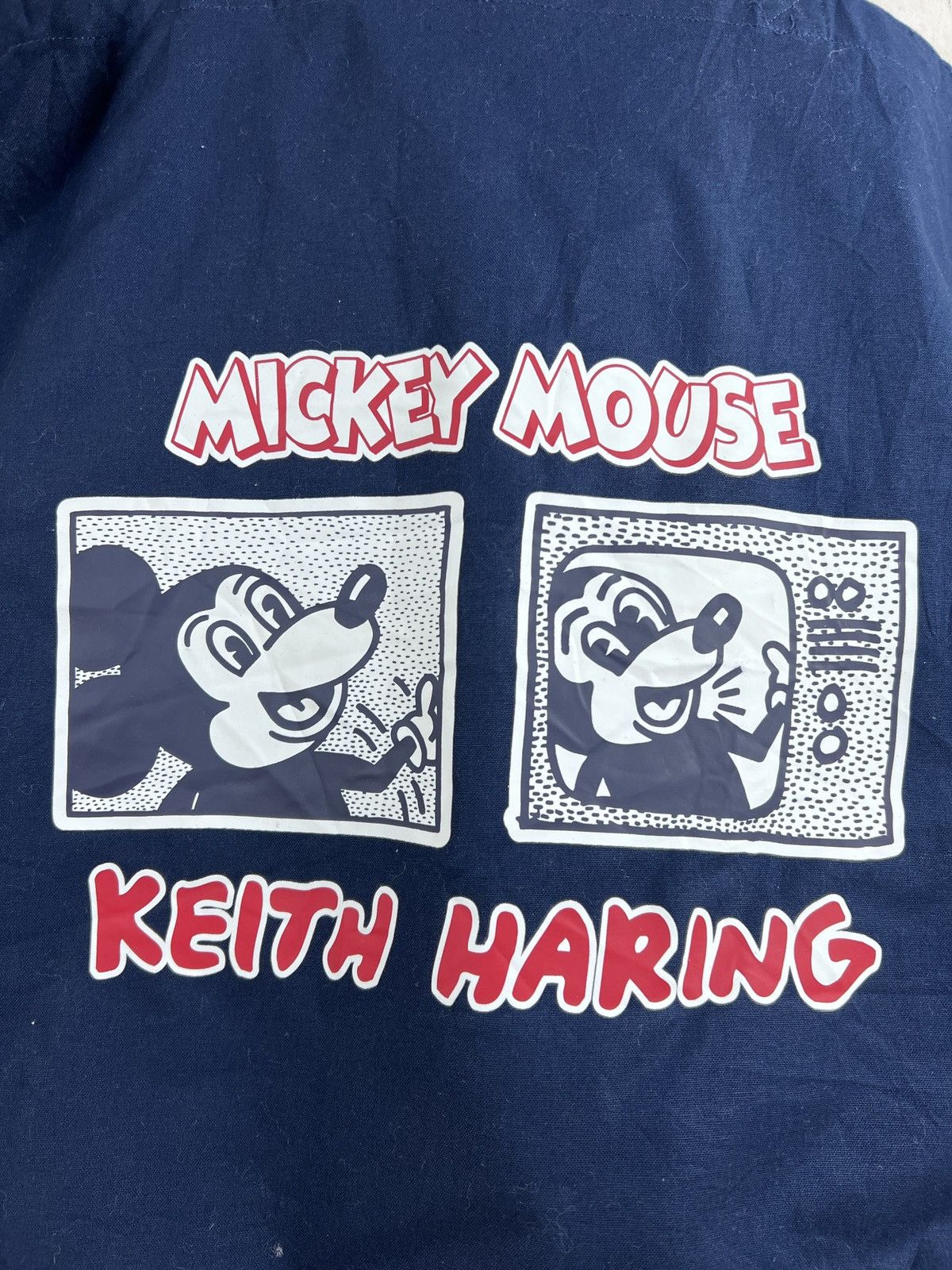 Uniqlo Keith Haring X Mickey Mouse Canvas Tote Bag By Uniqlo Size ONE SIZE - 3 Thumbnail