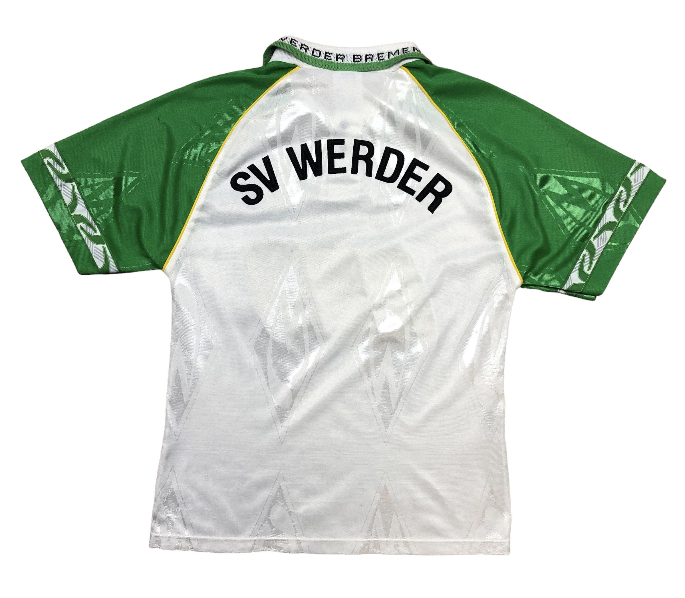 Puma Werder Bremen football shirt 1995 Soccer Jersey Tee Y2K Size US XXS / EU 40 - 2 Thumbnail