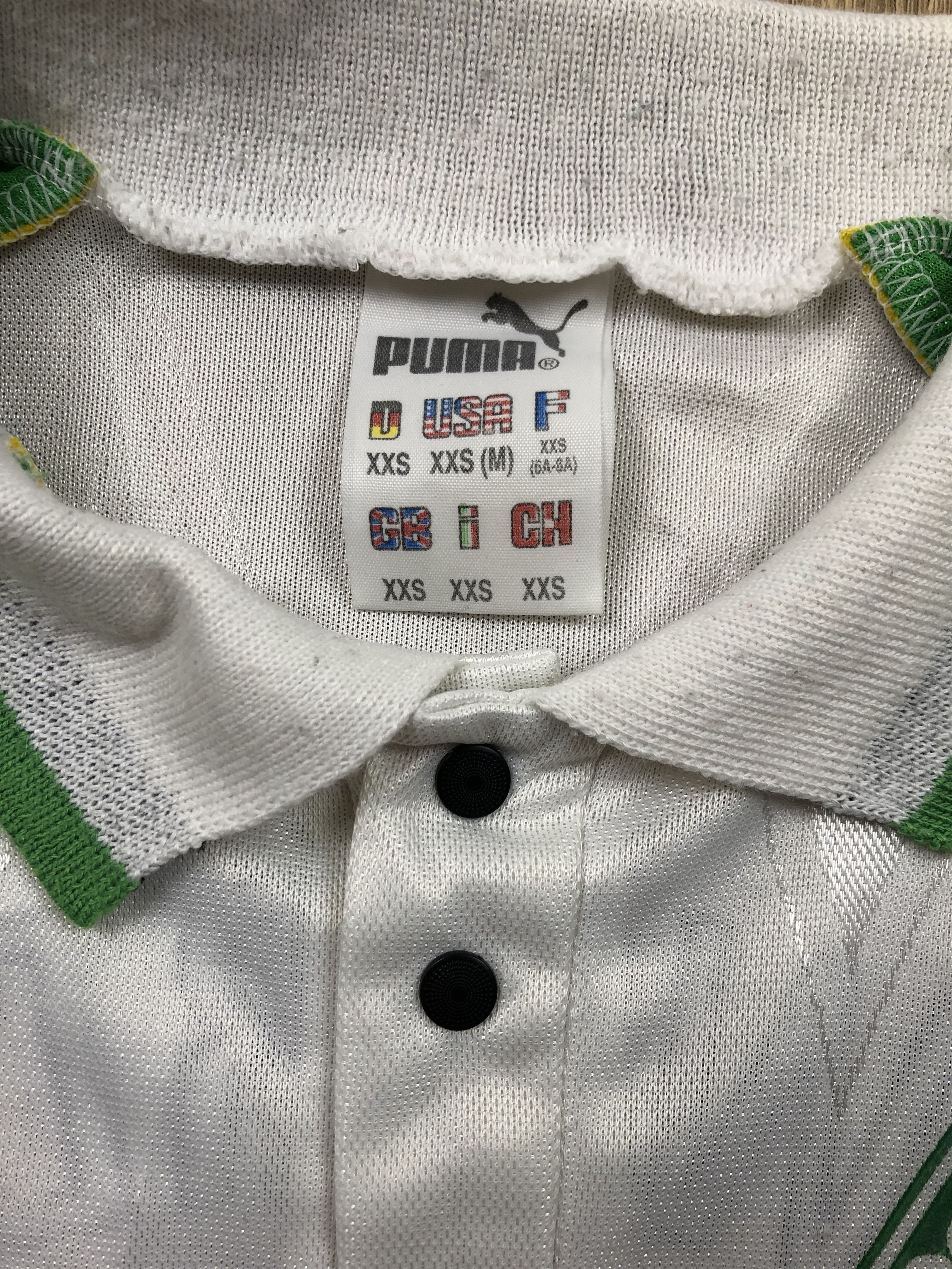 Puma Werder Bremen football shirt 1995 Soccer Jersey Tee Y2K Size US XXS / EU 40 - 6 Thumbnail