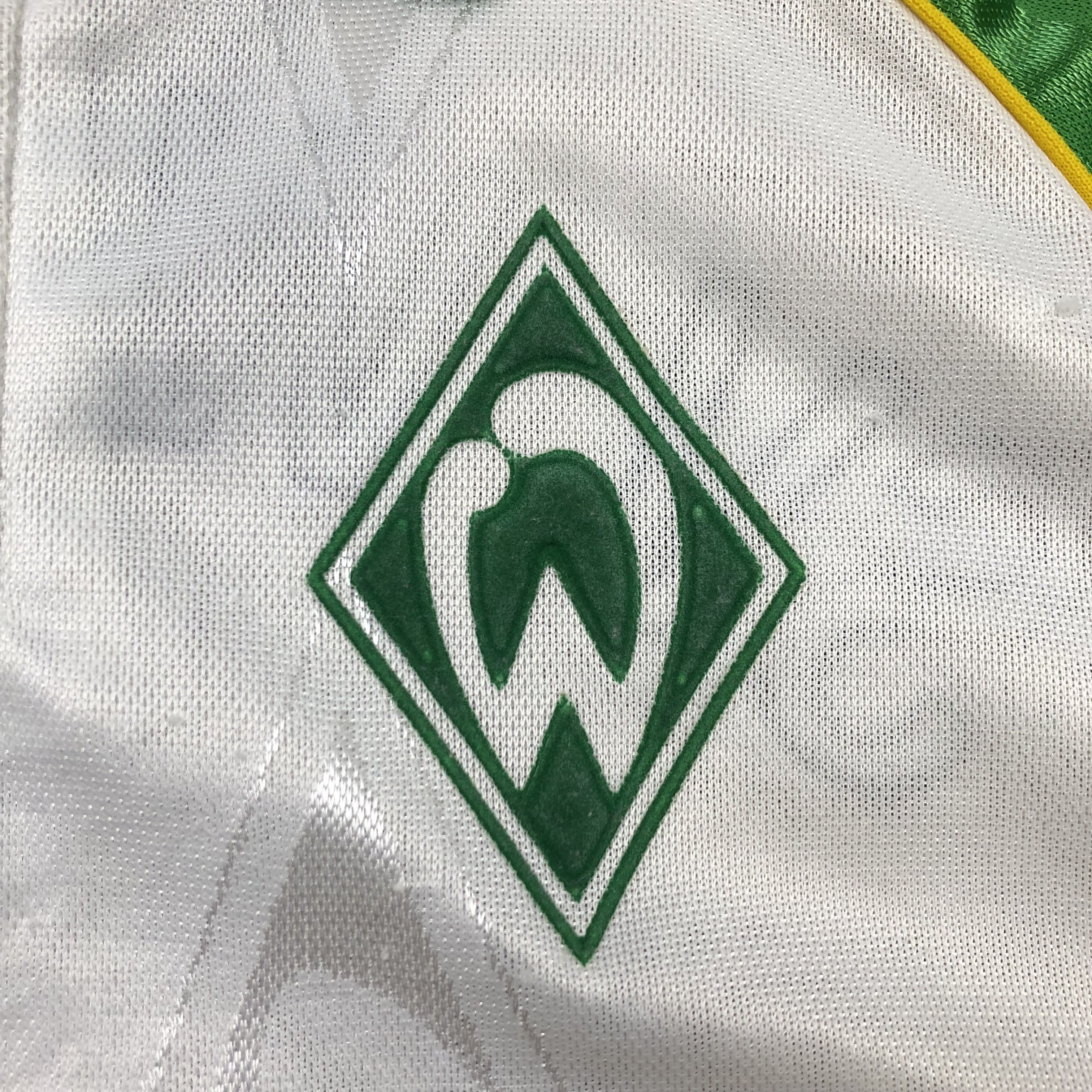Puma Werder Bremen football shirt 1995 Soccer Jersey Tee Y2K Size US XXS / EU 40 - 4 Thumbnail