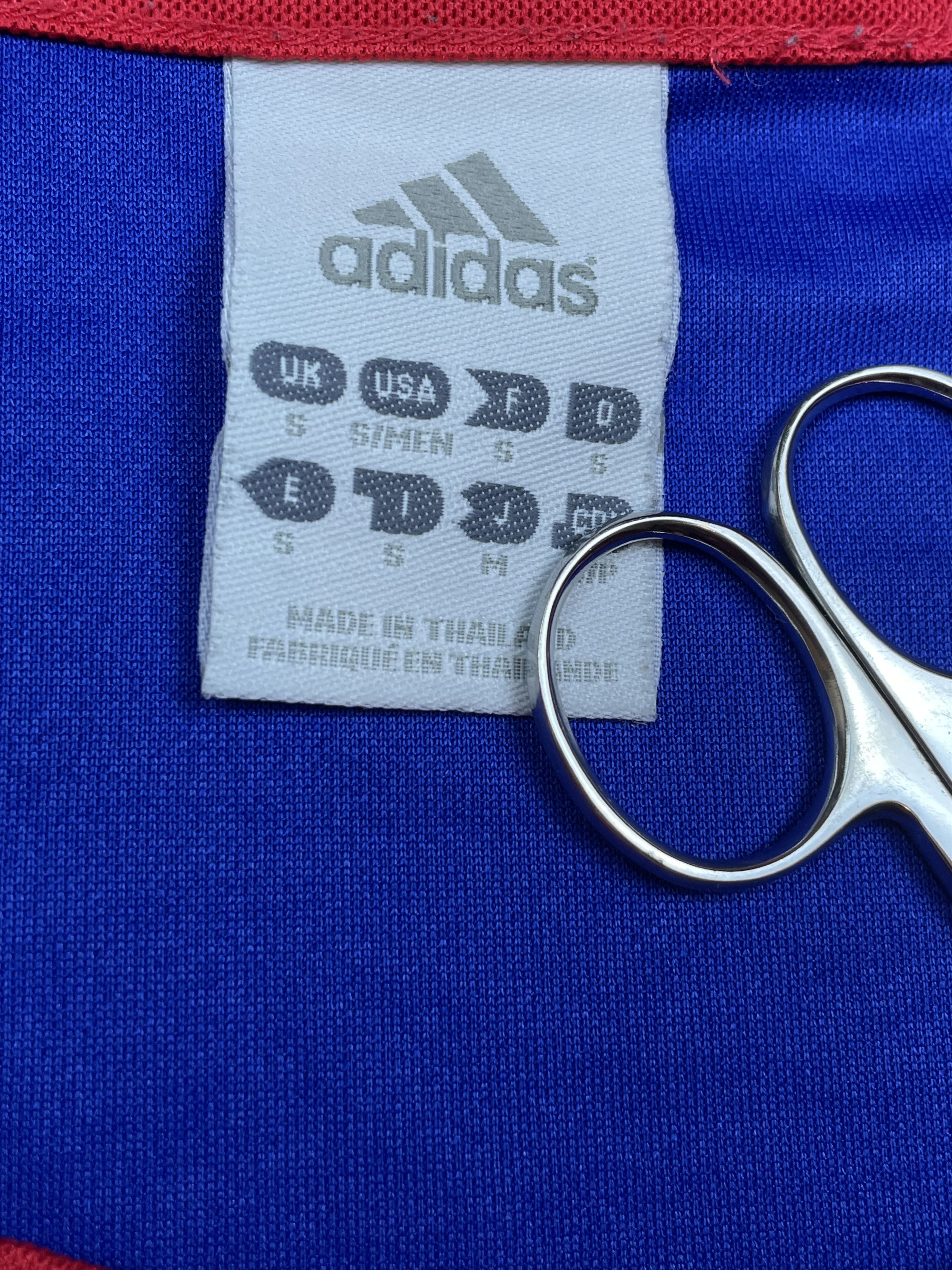 Adidas France football shirt 2006 Soccer Shirt Y2K Sport Hype Size US S / EU 44-46 / 1 - 3 Thumbnail