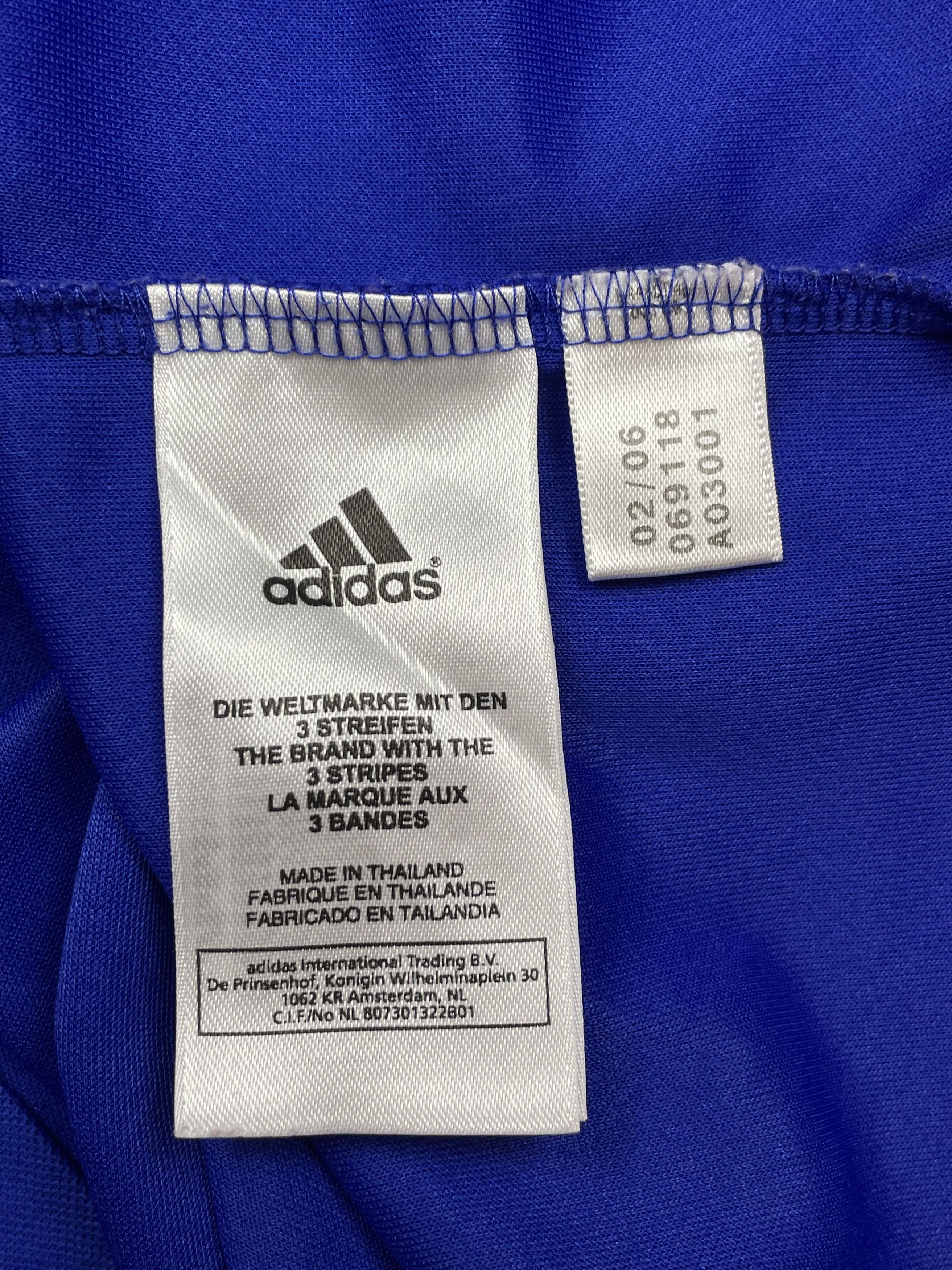 Adidas France football shirt 2006 Soccer Shirt Y2K Sport Hype Size US S / EU 44-46 / 1 - 7 Thumbnail