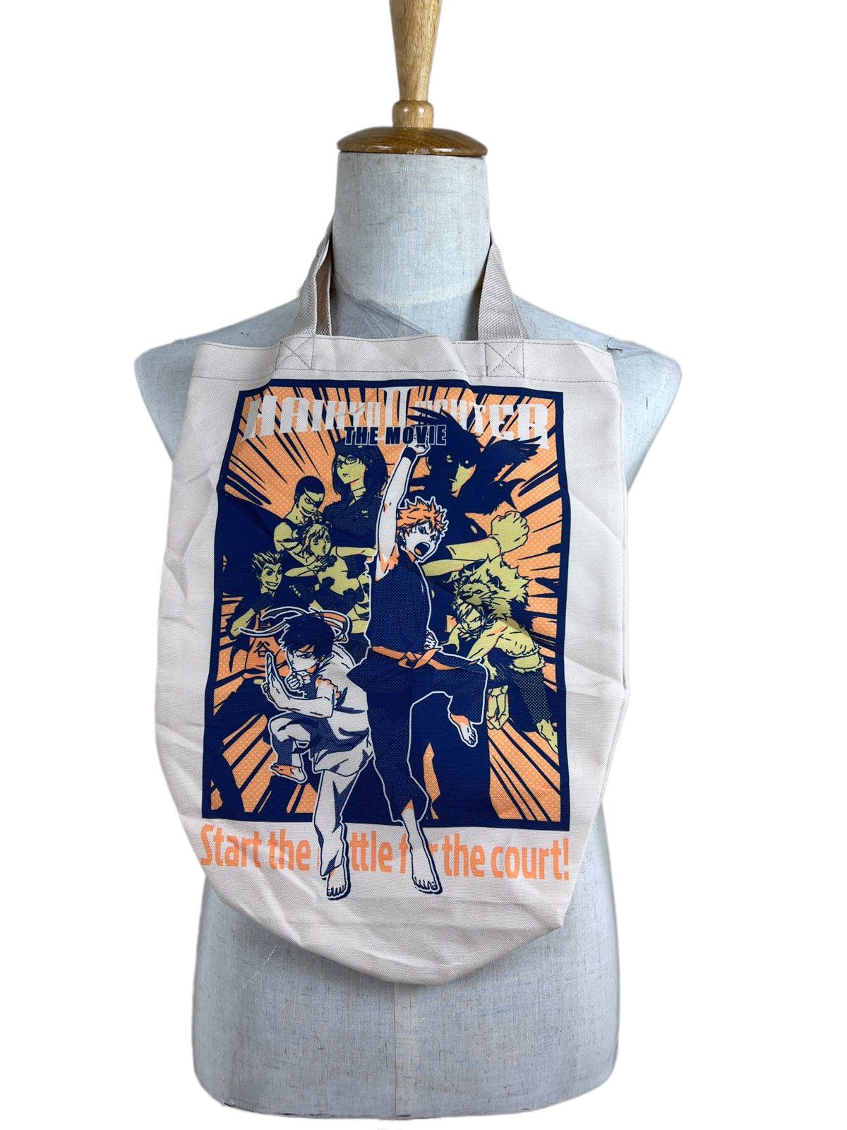 Anime The Haikyuu Fighter Full Print Canvas Totebag Size ONE SIZE - 1 Thumbnail