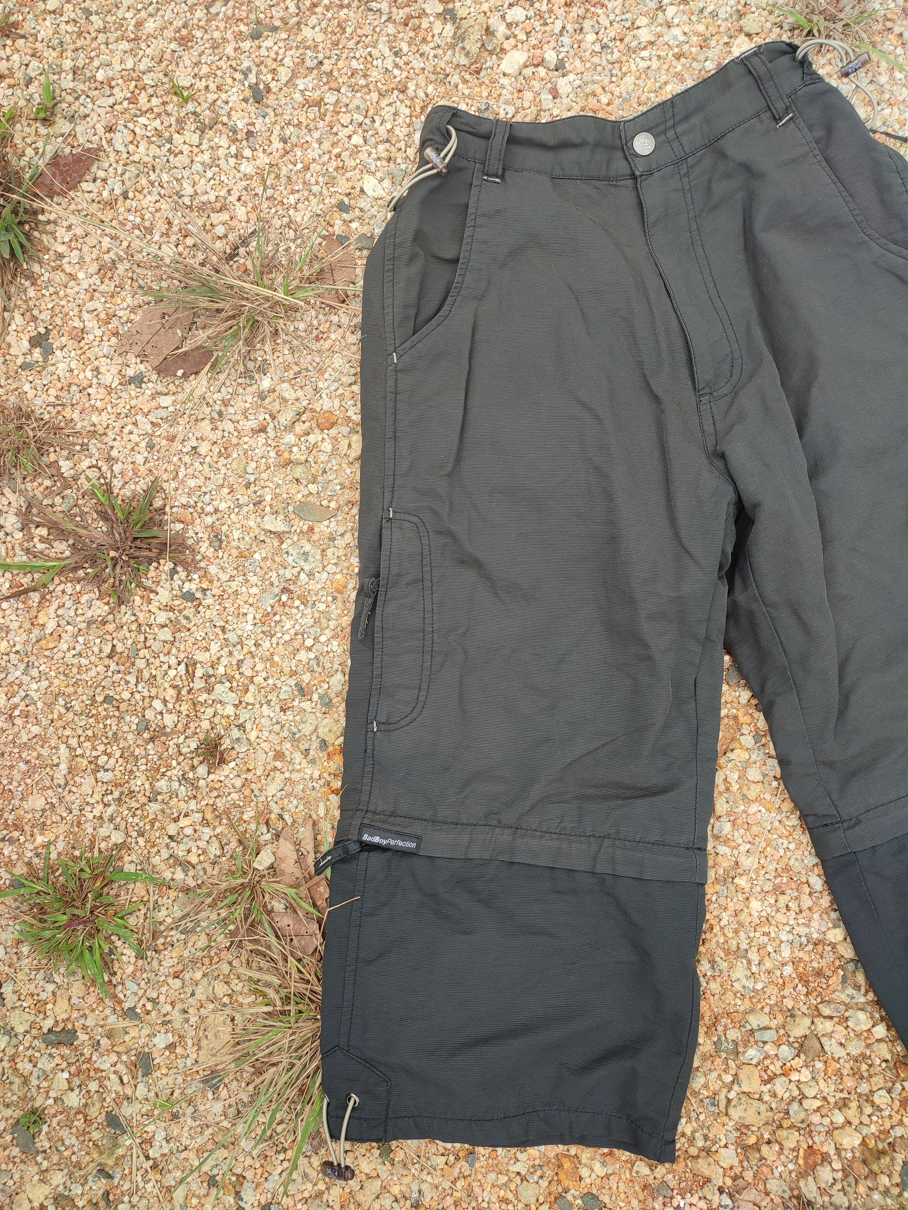 Japanese Brand 💥Y2K💥 Bad Boy Comfort Style Outdoor 3q Pant Size US 26 / EU 42 - 12 Thumbnail