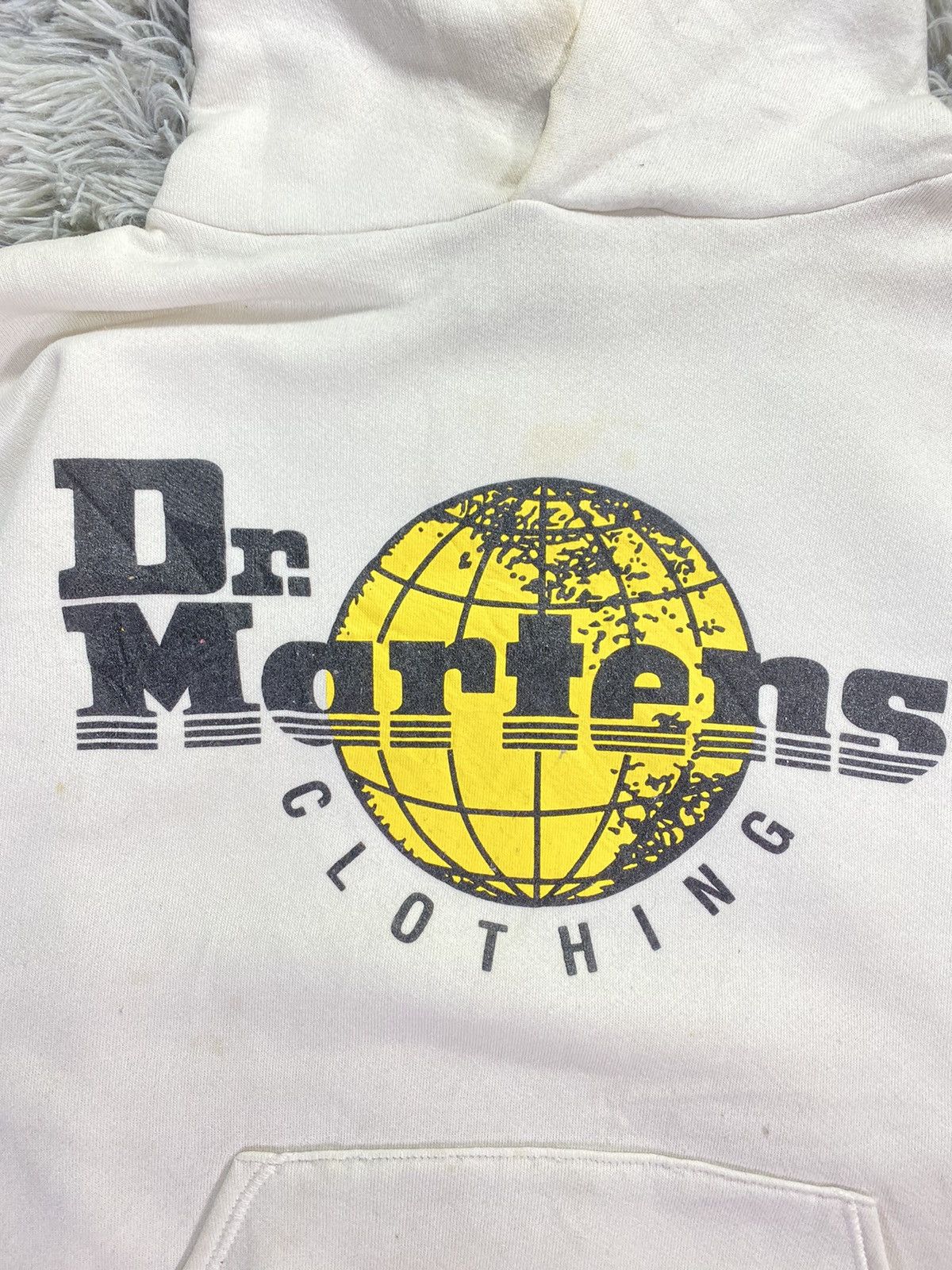 Dr. Martens × Vintage Vintage Dr Martens Clothing Hoodie Big Logo Size M Size US M / EU 48-50 / 2 - 2 Thumbnail