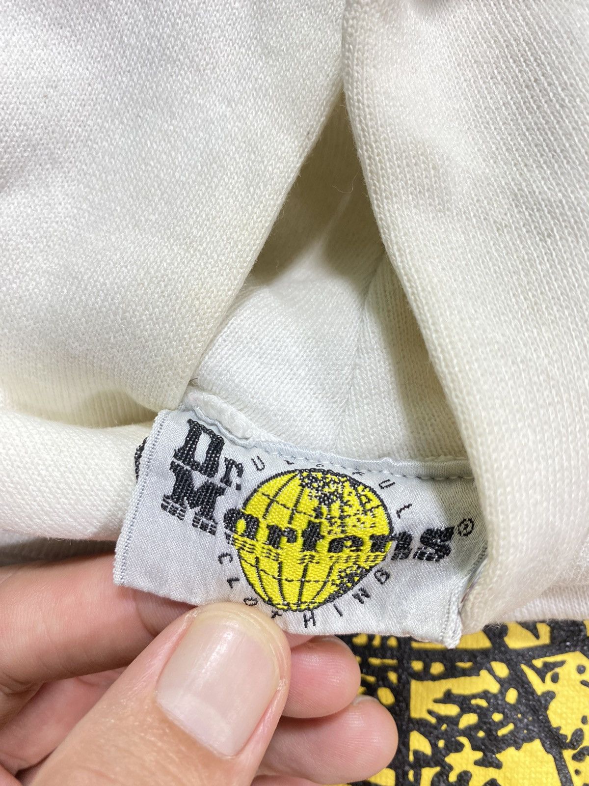 Dr. Martens × Vintage Vintage Dr Martens Clothing Hoodie Big Logo Size M Size US M / EU 48-50 / 2 - 5 Thumbnail