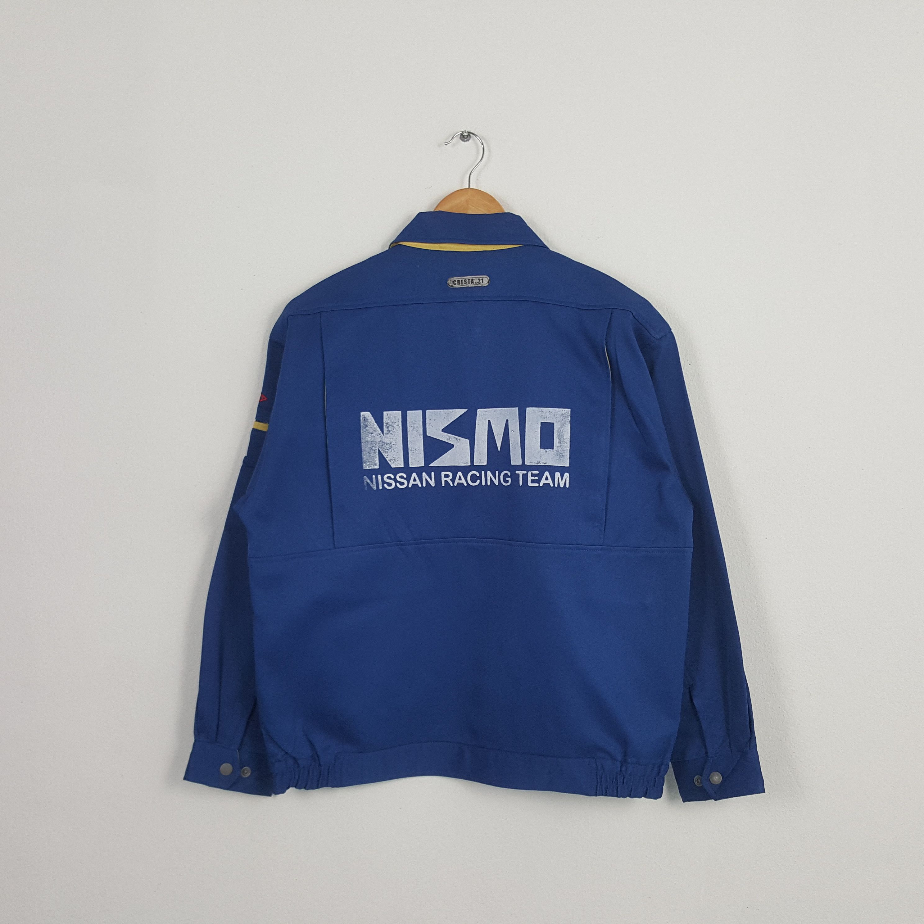Japanese Brand Vintage Nismo Racing Custom Design Worker Jacket (45,3) Size US M / EU 48-50 / 2 - 1 Thumbnail