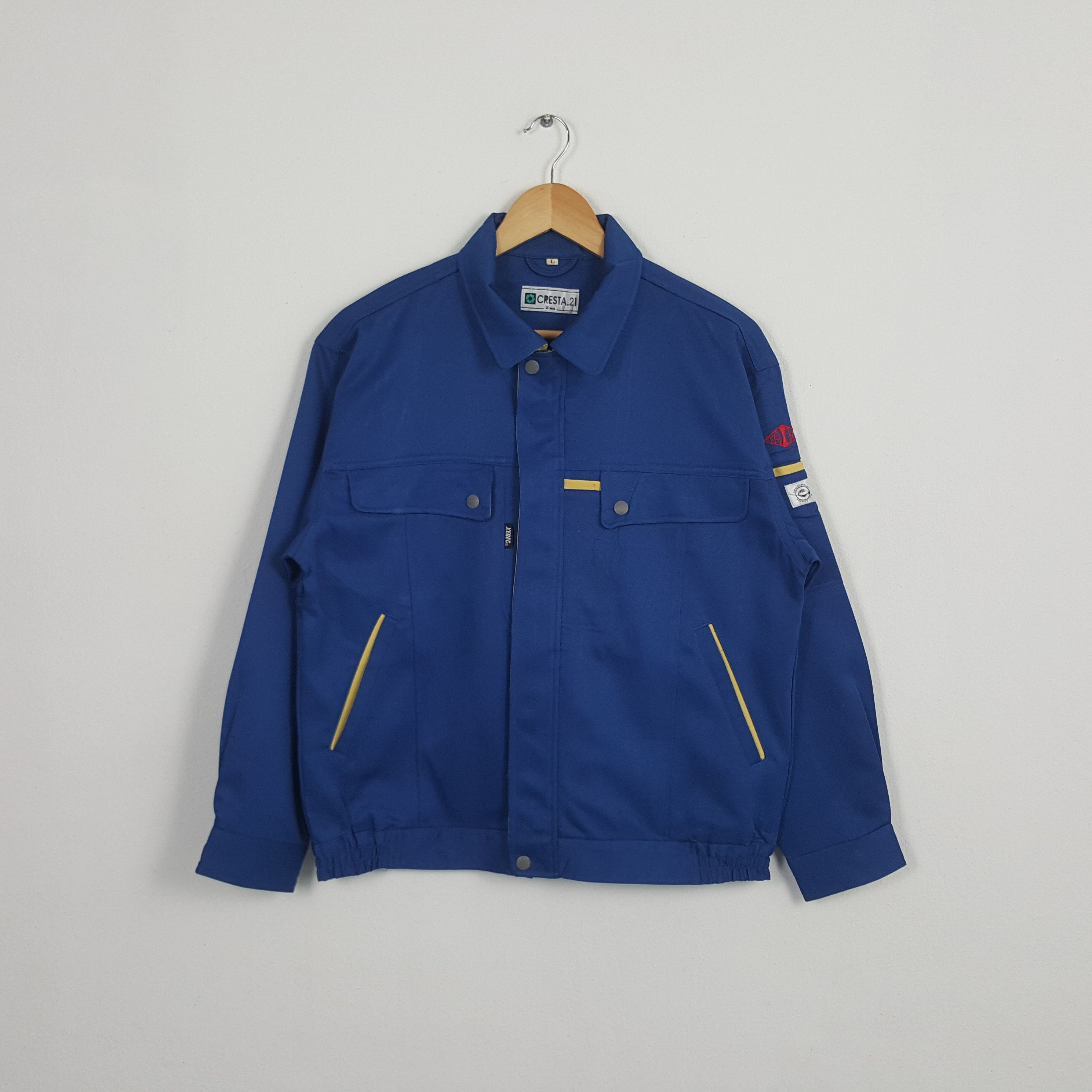 Japanese Brand Vintage Nismo Racing Custom Design Worker Jacket (45,3) Size US M / EU 48-50 / 2 - 3 Thumbnail