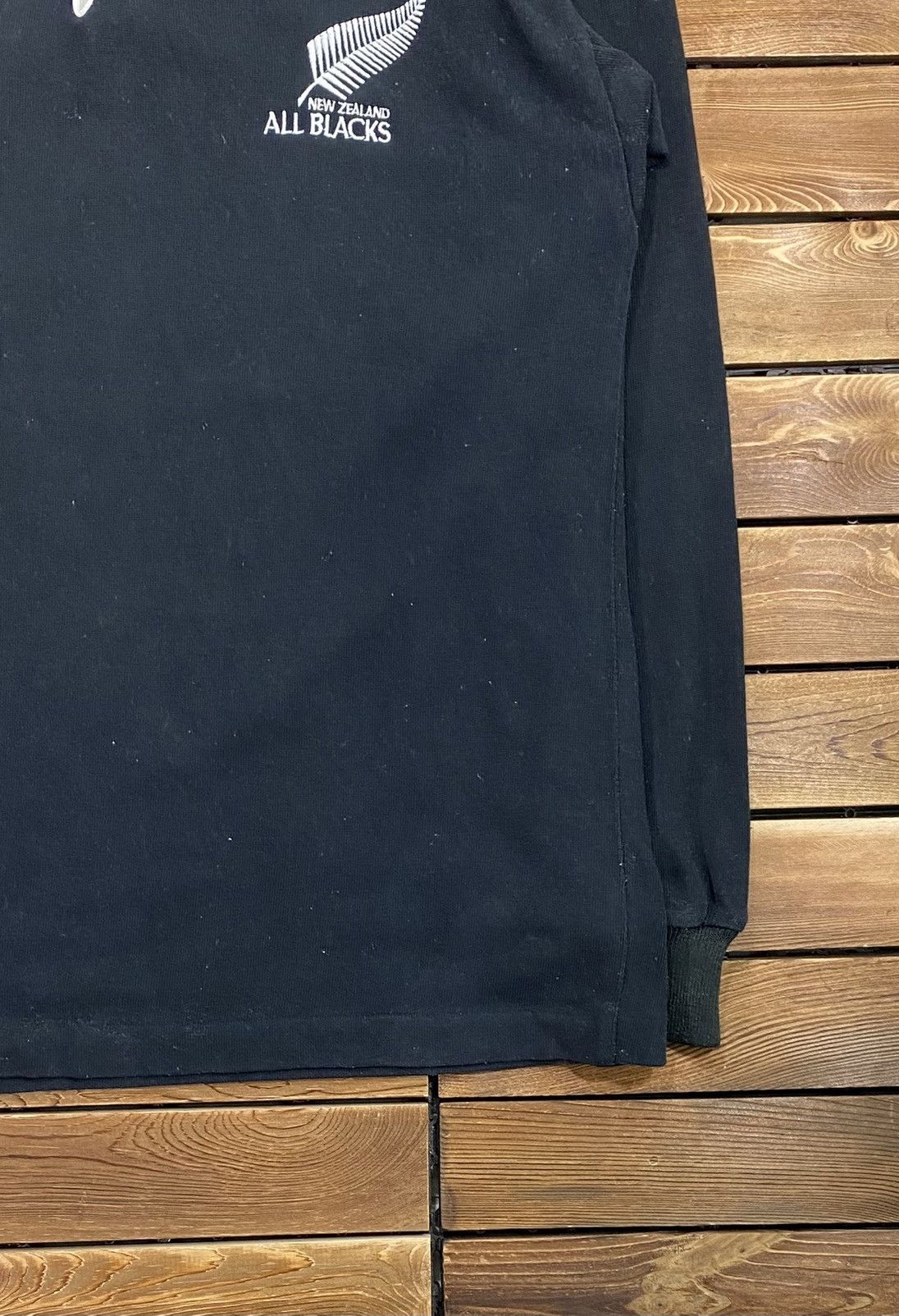All Blacks × Canterbury of New Zealand × Vintage Vintage New Zealand All Black Rugby Polo Long Sleeve Size M Size US M / EU 48-50 / 2 - 3 Thumbnail