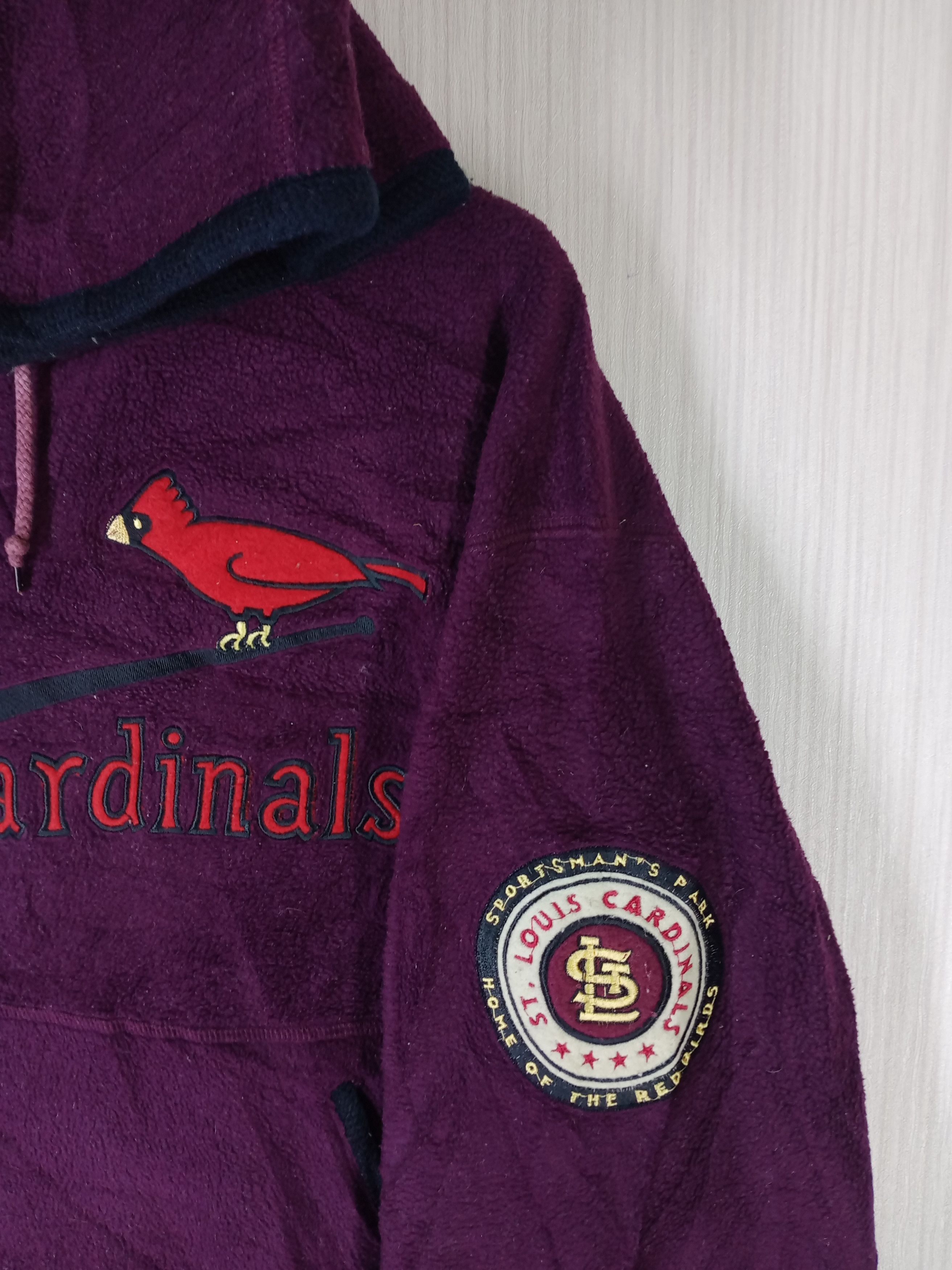 MLB Vintage St. Louis Cardinals MLB Hoodie Fleece Size US L / EU 52-54 / 3 - 6 Thumbnail