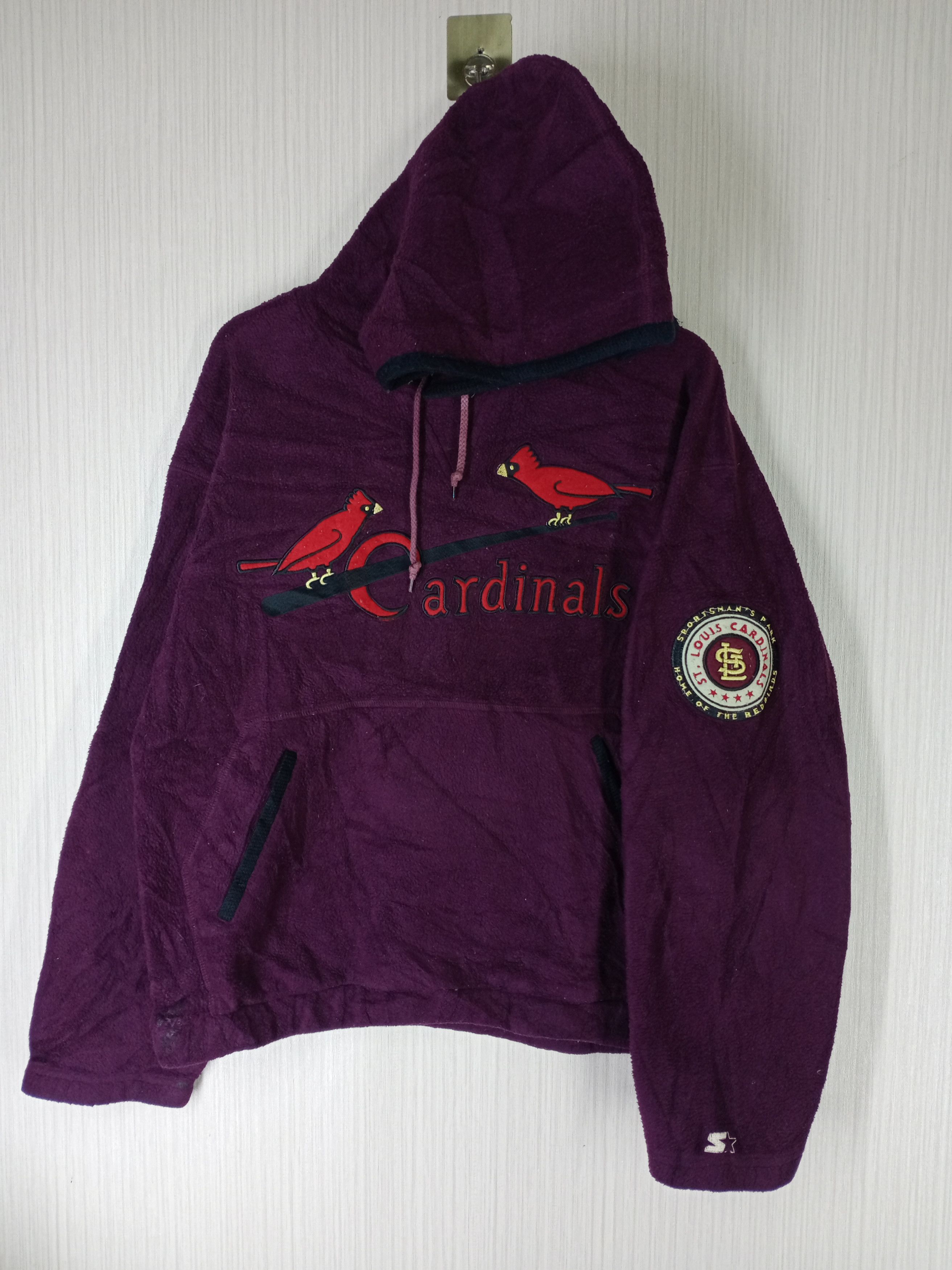MLB Vintage St. Louis Cardinals MLB Hoodie Fleece Size US L / EU 52-54 / 3 - 1 Thumbnail