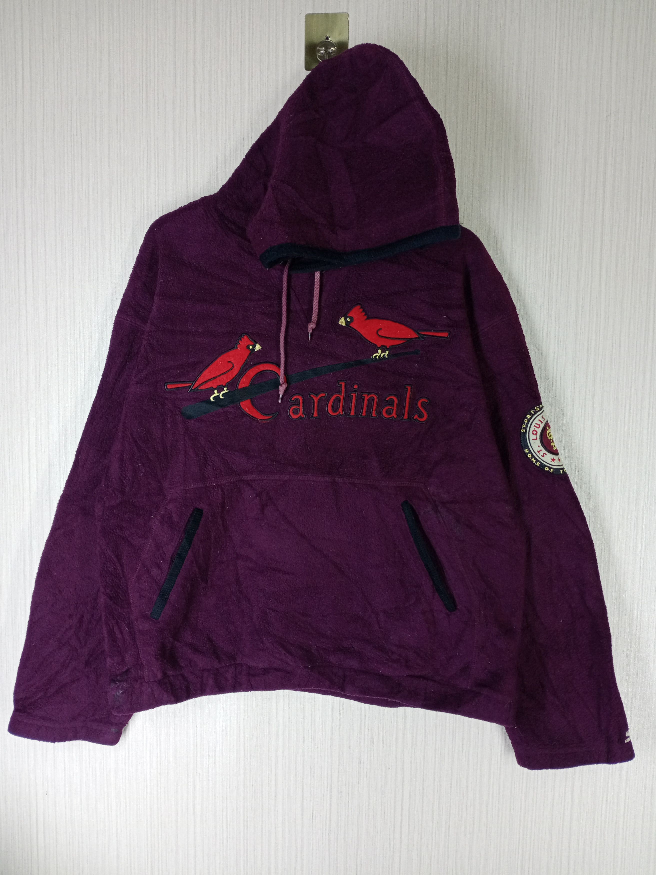 MLB Vintage St. Louis Cardinals MLB Hoodie Fleece Size US L / EU 52-54 / 3 - 2 Thumbnail