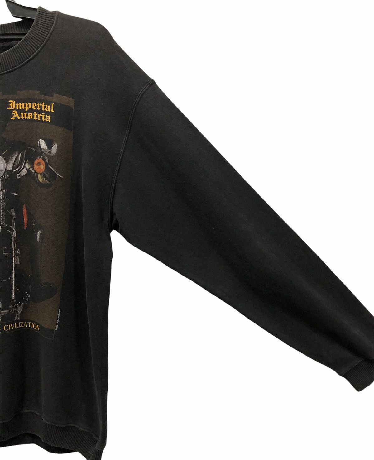 Indian Motorcycle × Vintage GILDAN HEAVY WEIGHT SWEATSHIRT Size US L / EU 52-54 / 3 - 4 Thumbnail
