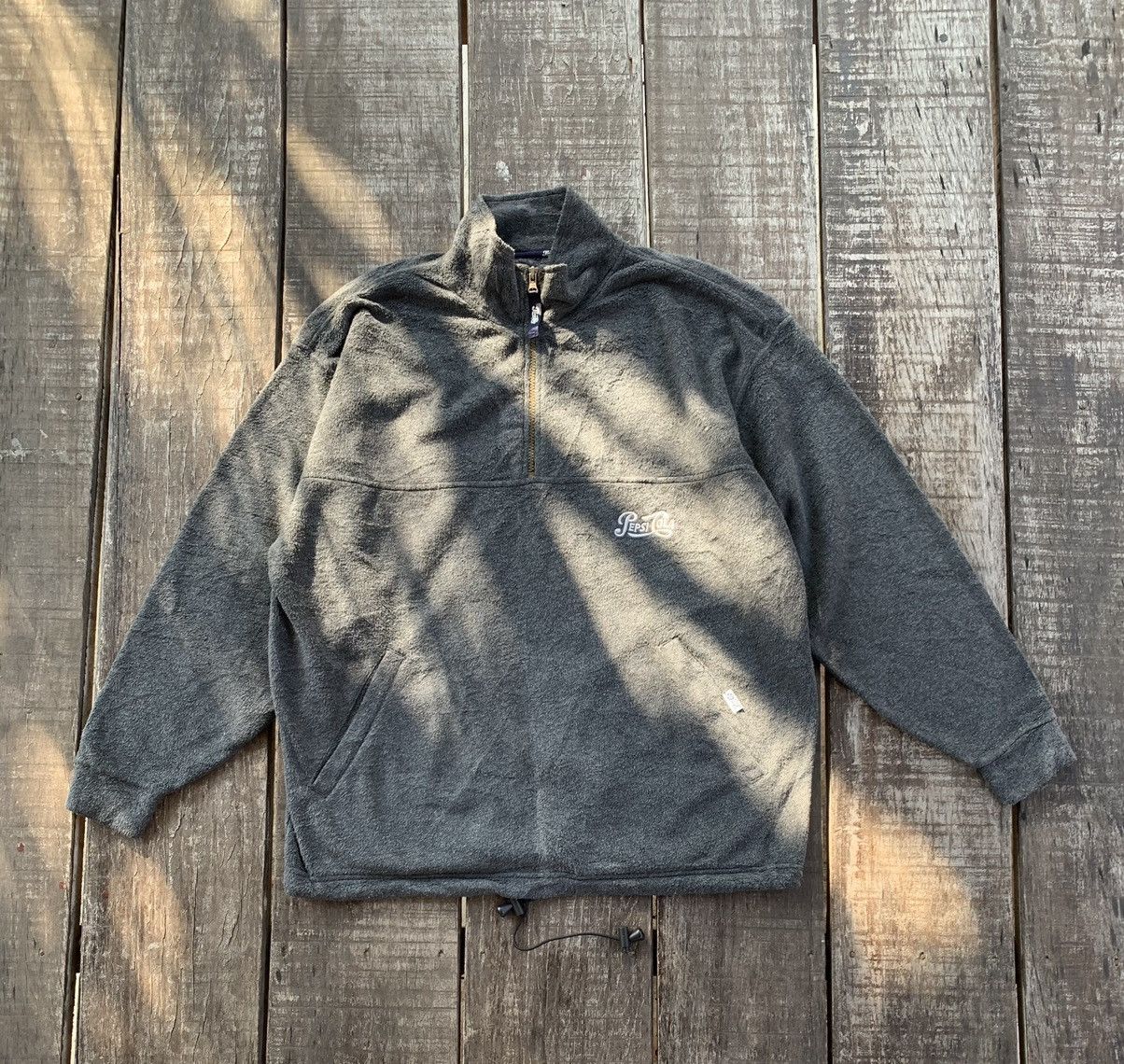 Pepsi cola half zipper fleece