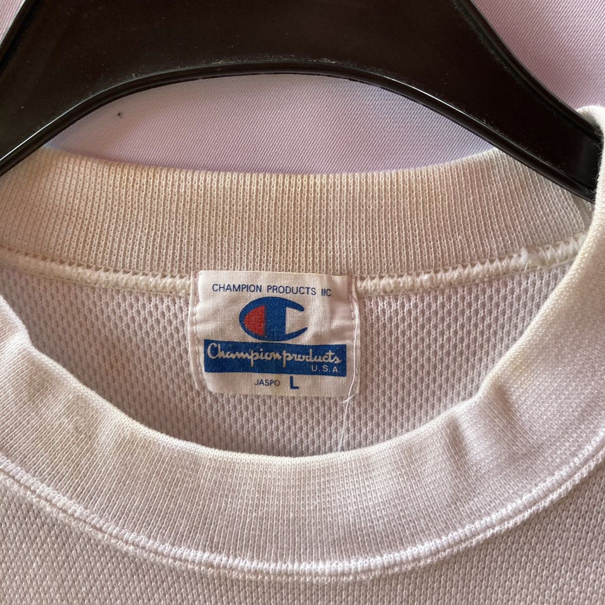 Champion × Japanese Brand × Vintage Vintage Champion Big Logo Hoodie spell out nice design Size US M / EU 48-50 / 2 - 5 Thumbnail