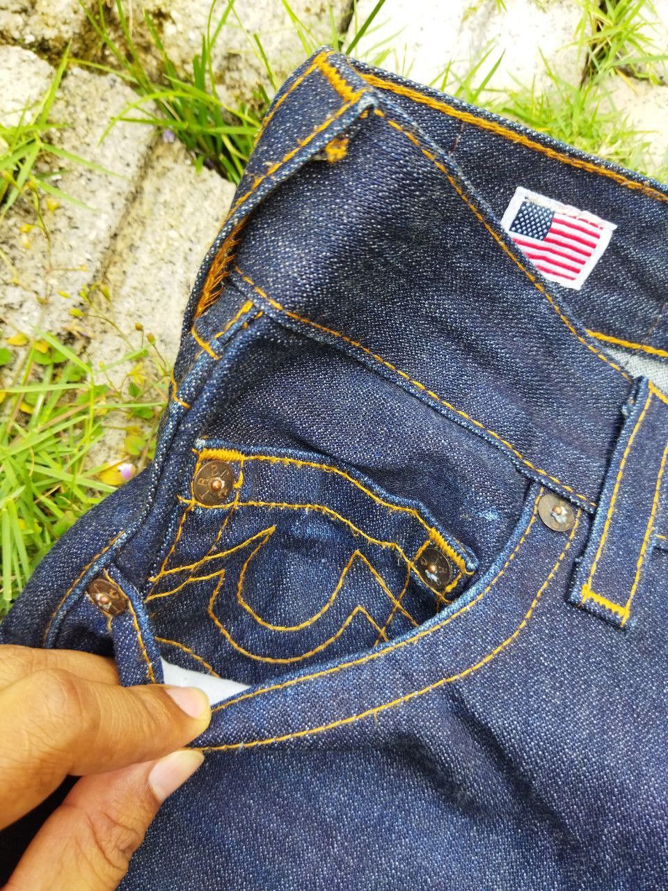 True Religion True Religion Japan Indigo Jeans - Size 30 Size US 30 / EU 46 - 7 Thumbnail