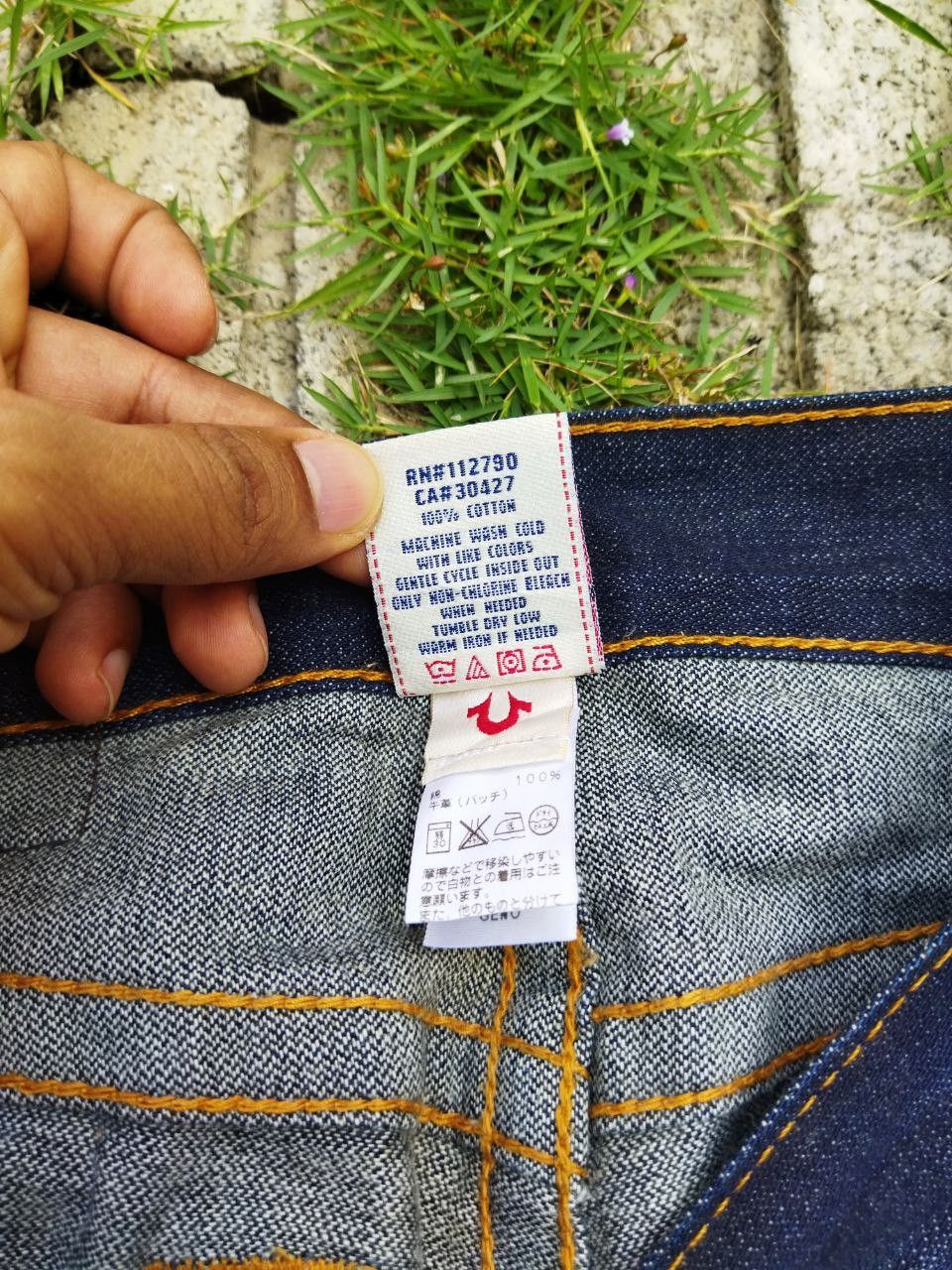 True Religion True Religion Japan Indigo Jeans - Size 30 Size US 30 / EU 46 - 9 Thumbnail