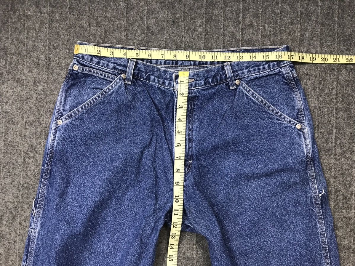 Vintage × Wrangler 90s Wrangler Jean Co Bushpant Carpenter Western Denim Size US 34 / EU 50 - 9 Thumbnail