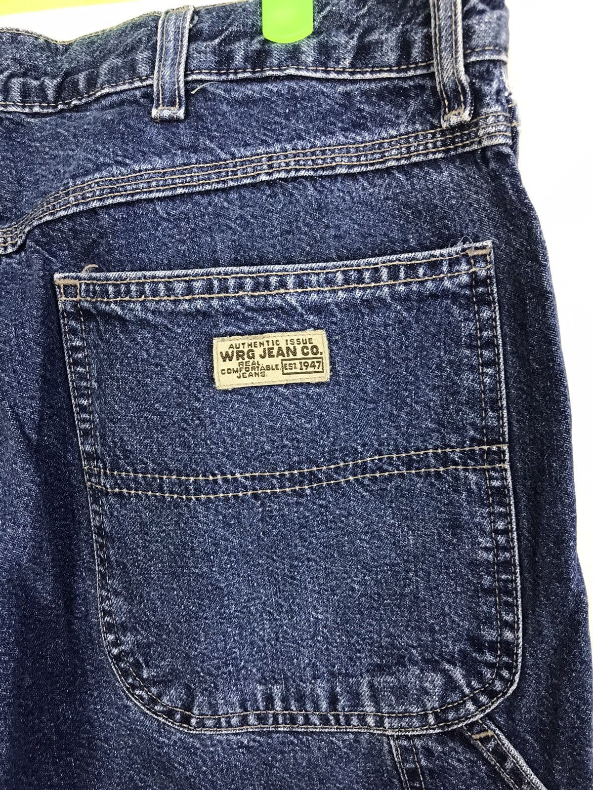 Vintage × Wrangler 90s Wrangler Jean Co Bushpant Carpenter Western Denim Size US 34 / EU 50 - 6 Thumbnail