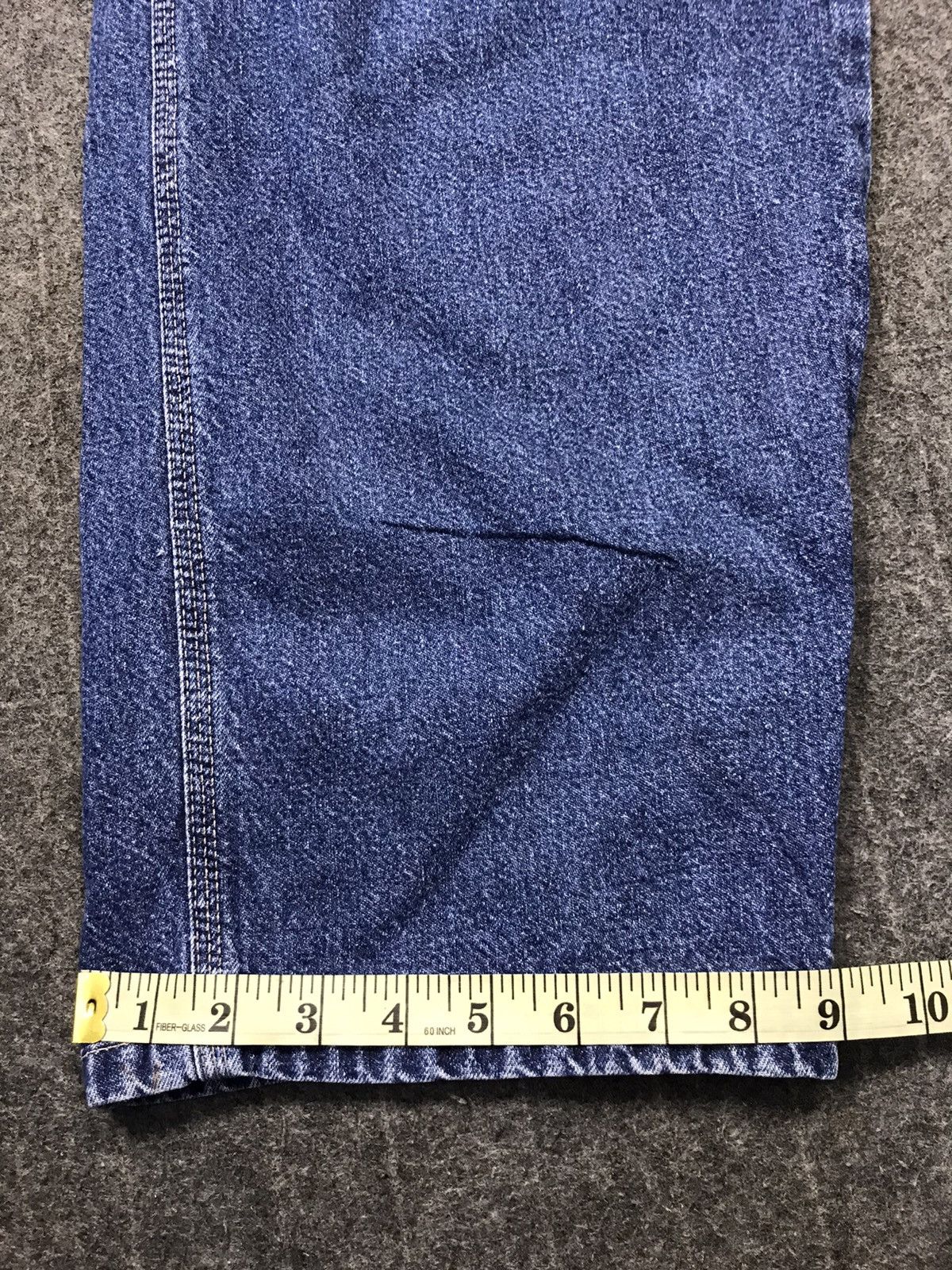 Vintage × Wrangler 90s Wrangler Jean Co Bushpant Carpenter Western Denim Size US 34 / EU 50 - 12 Thumbnail