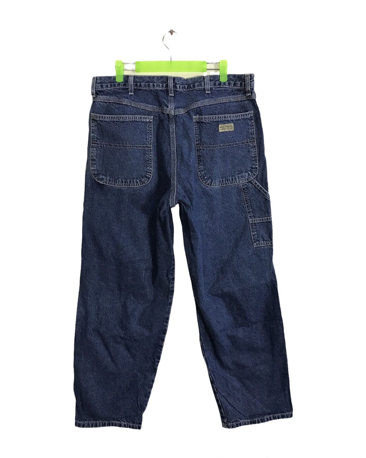 Vintage × Wrangler 90s Wrangler Jean Co Bushpant Carpenter Western Denim Size US 34 / EU 50 - 2 Thumbnail