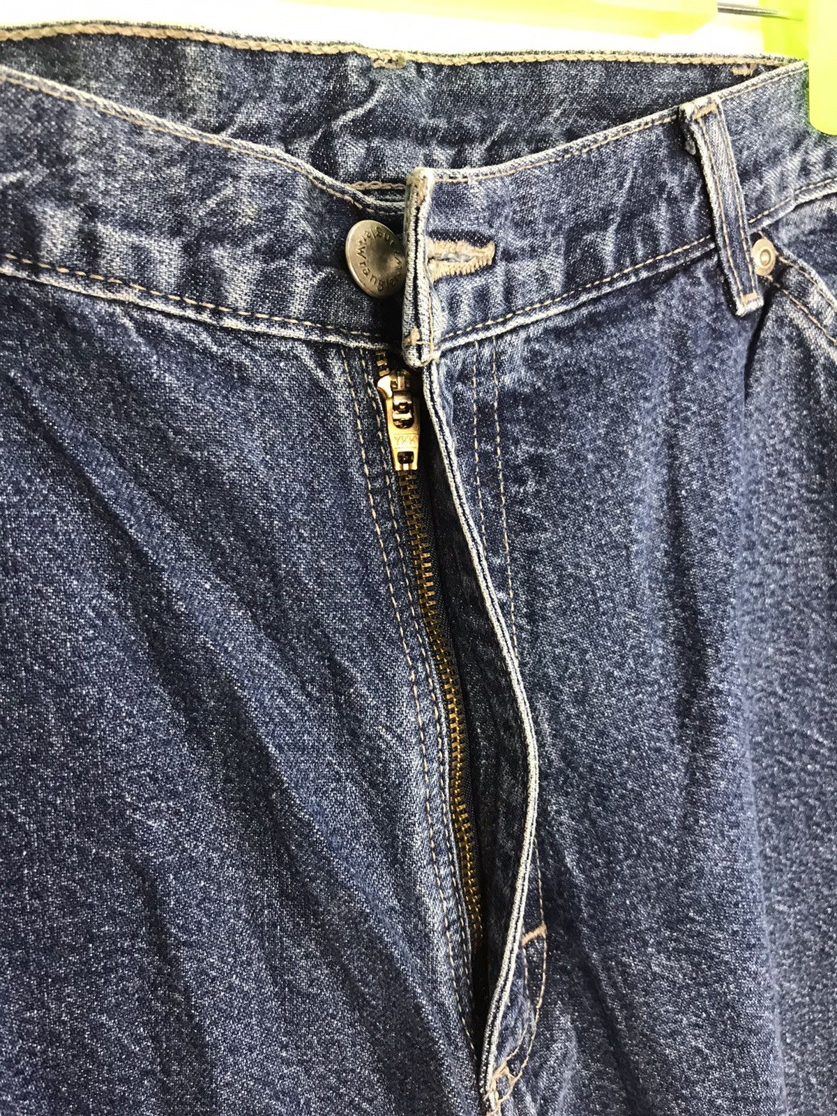 Vintage × Wrangler 90s Wrangler Jean Co Bushpant Carpenter Western Denim Size US 34 / EU 50 - 5 Thumbnail